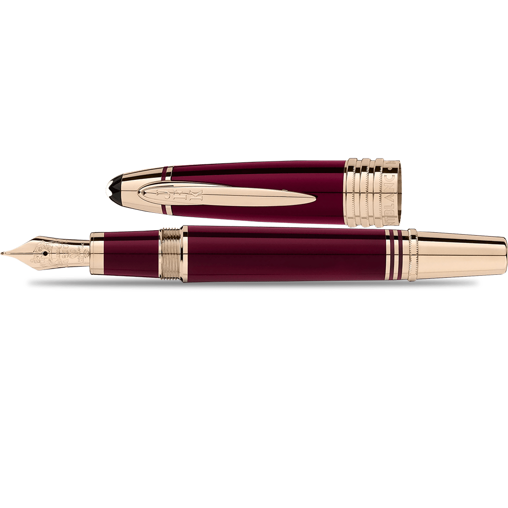 Montblanc Great Characters Fountain Pen - Special Edition - John F. Kennedy - Burgundy - Pen Boutique Ltd