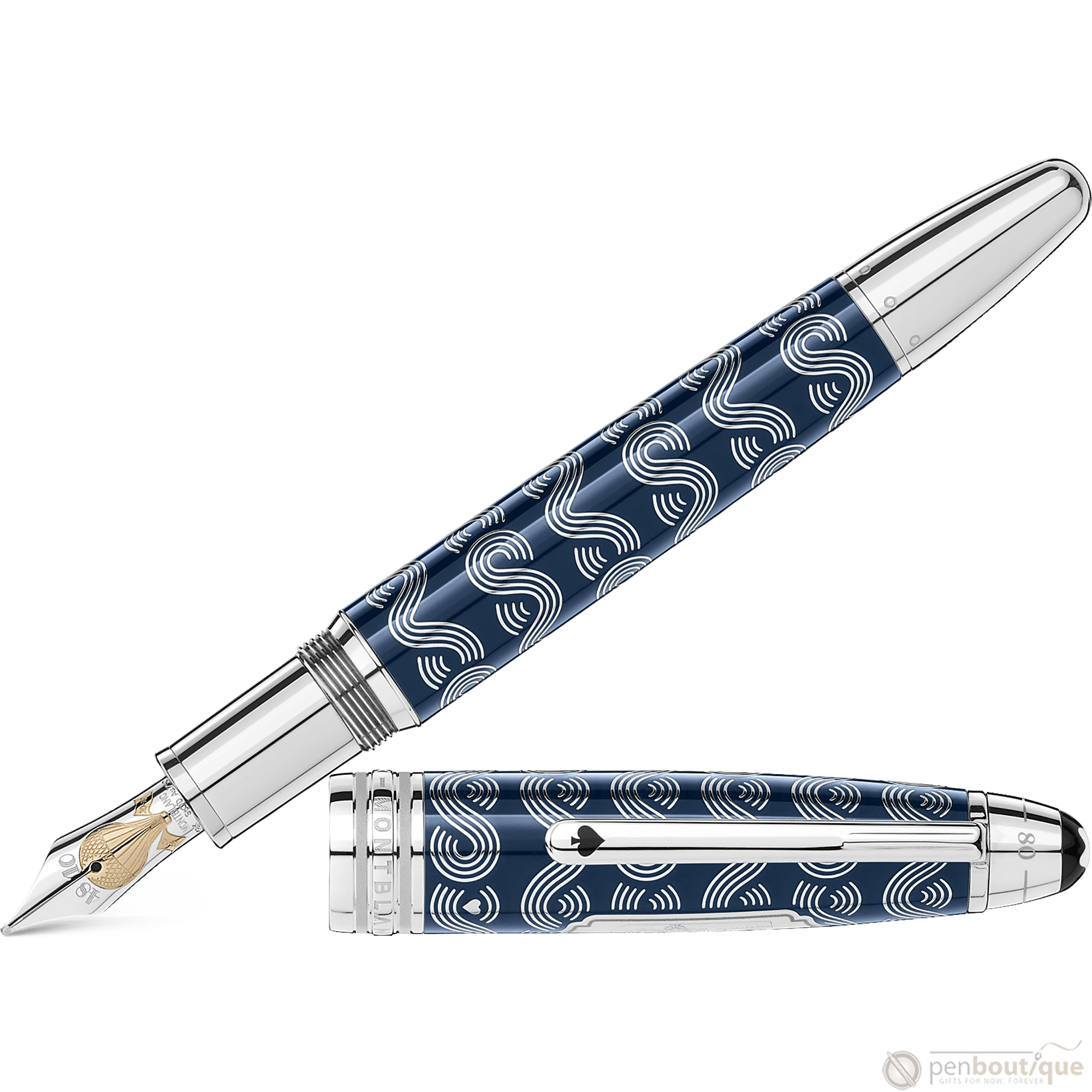 Montblanc Meisterstuck Fountain Pen - 146 Solitaire - Around The World In 80 Days - Pen Boutique Ltd