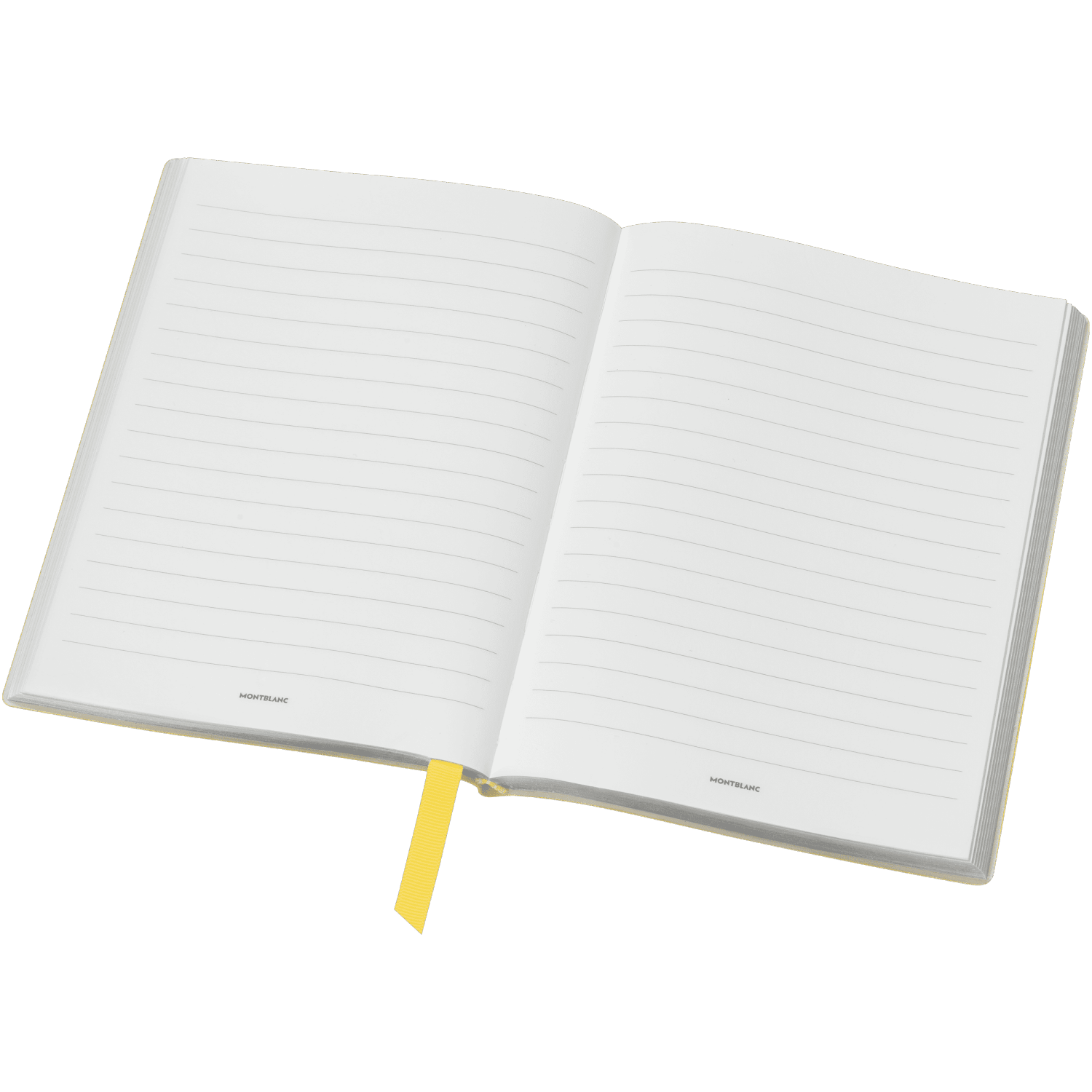 Montblanc Notebook - 146 Mustard Yellow - Lined - Pen Boutique Ltd