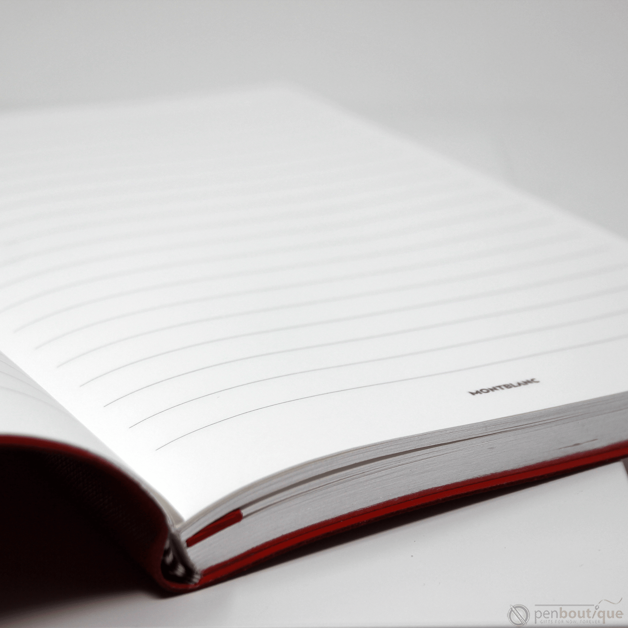 Montblanc Notebook - 146 Vintage Logo Red - Pen Boutique Ltd