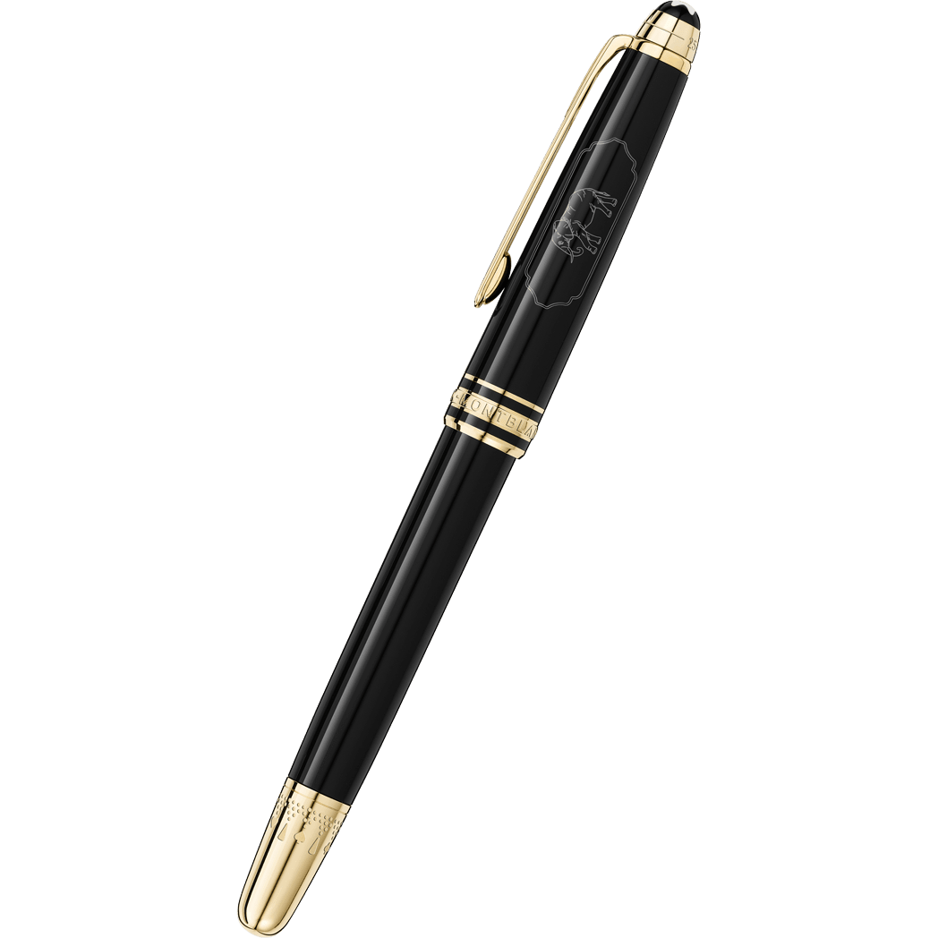 Montblanc 163 Meisterstuck Rollerball Pen - Around the World In 80 Days - Year 2 (Classique) - Pen Boutique Ltd