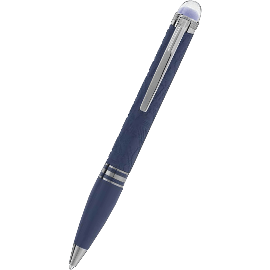 Montblanc Starwalker Ballpoint Pen - Space Blue Resin - Pen Boutique Ltd