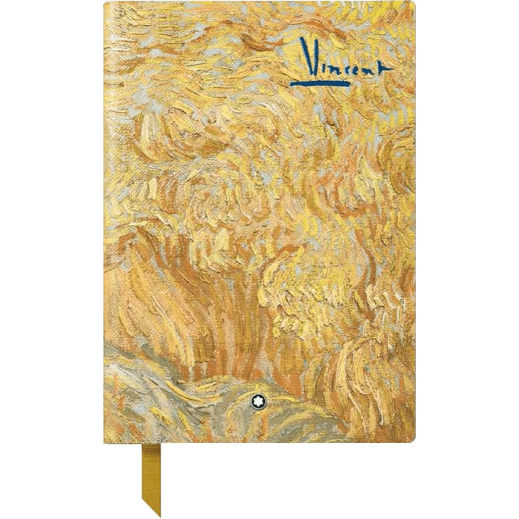 Montblanc 146 Notebook - Homage to Van Gogh - Yellow - Lined (Small) - Pen Boutique Ltd