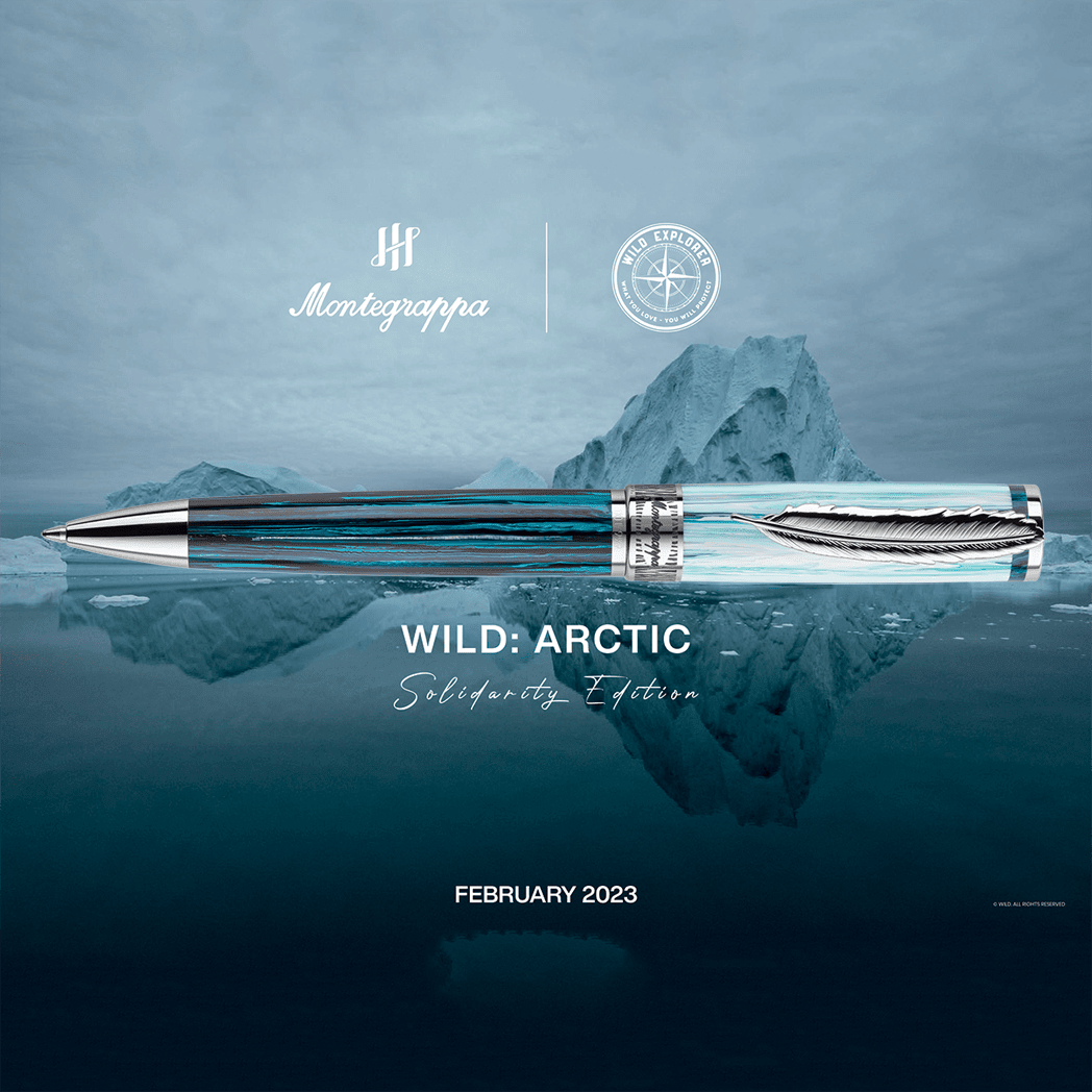 Montegrappa Wild Ballpoint Pen - Arctic (Limited Edition) - Pen Boutique Ltd