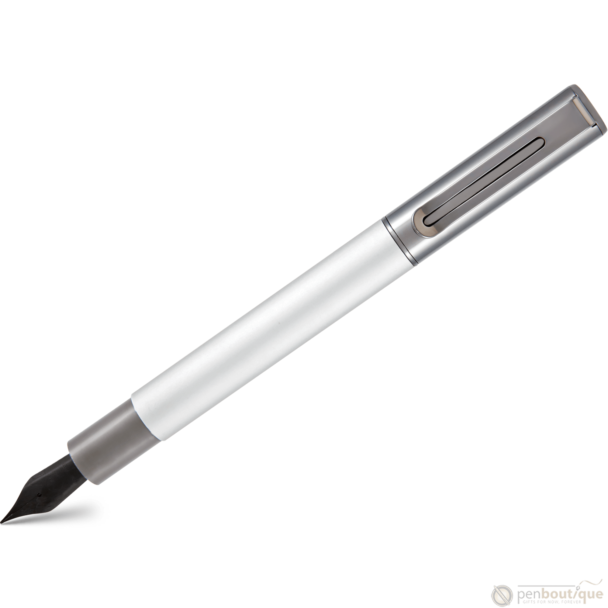 Monteverde Ritma Fountain Pen - Silver - Pen Boutique Ltd