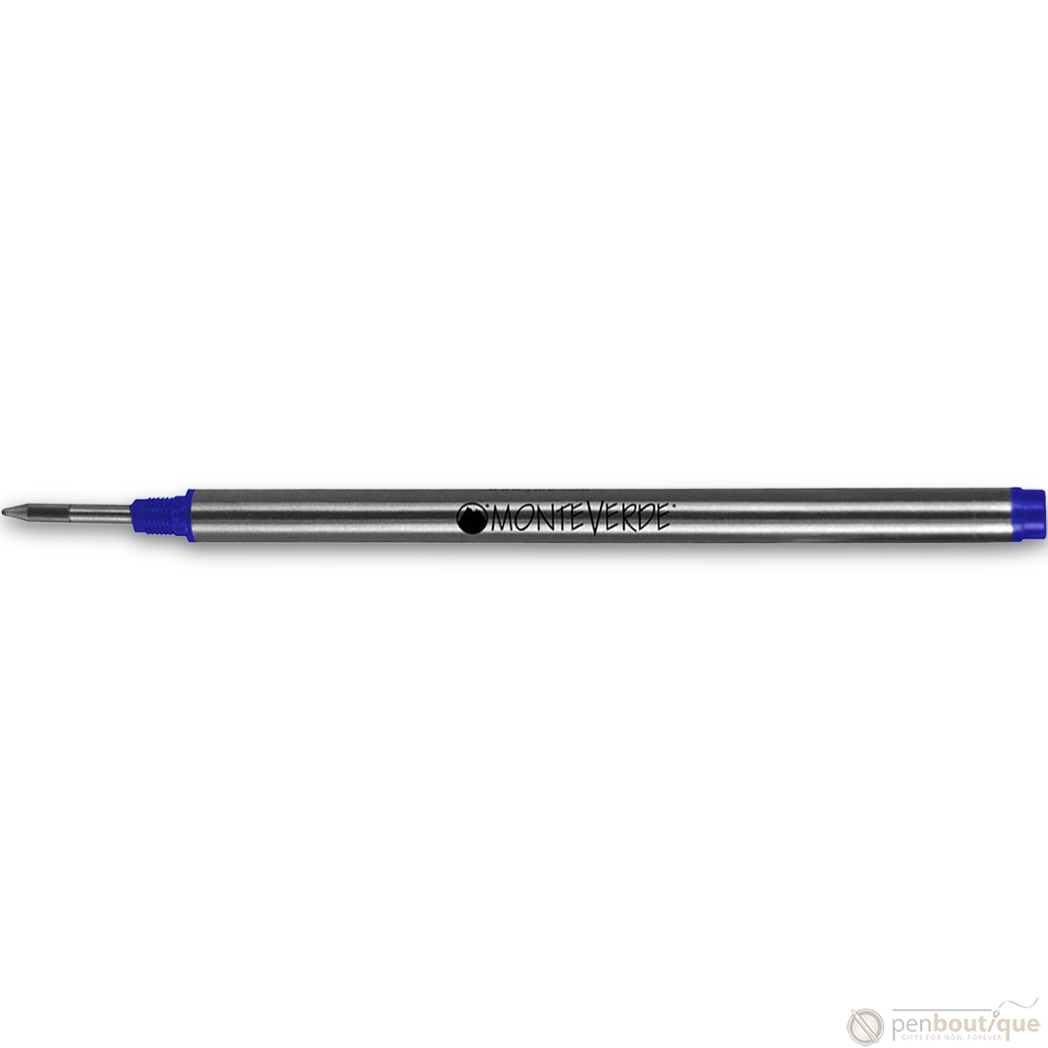 Monteverde Rollerball Refill - Blue - Fine (Fit Montblanc Pen - 2/pack) - Pen Boutique Ltd