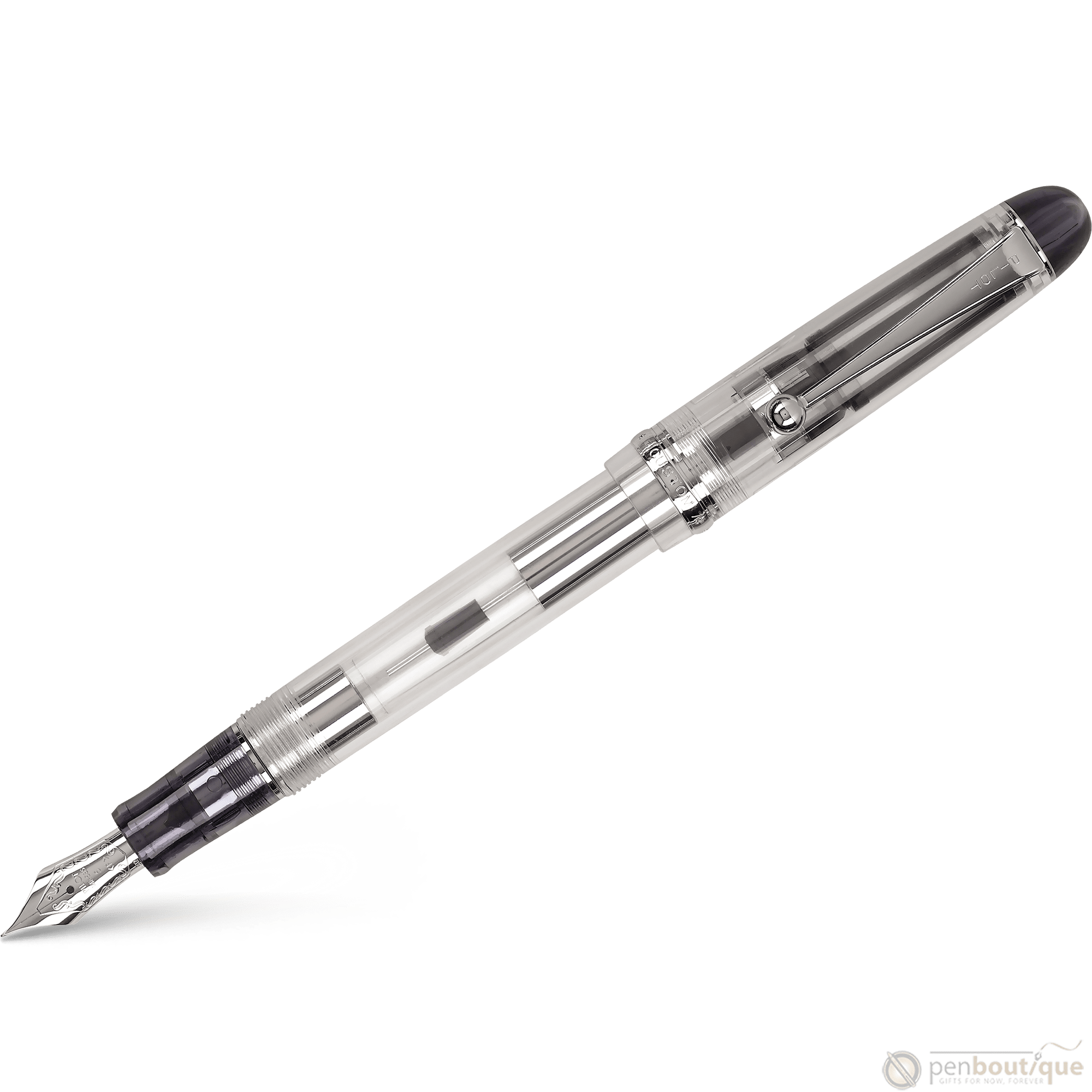 Pilot Custom 74 Fountain Pen - Clear - Pen Boutique Ltd
