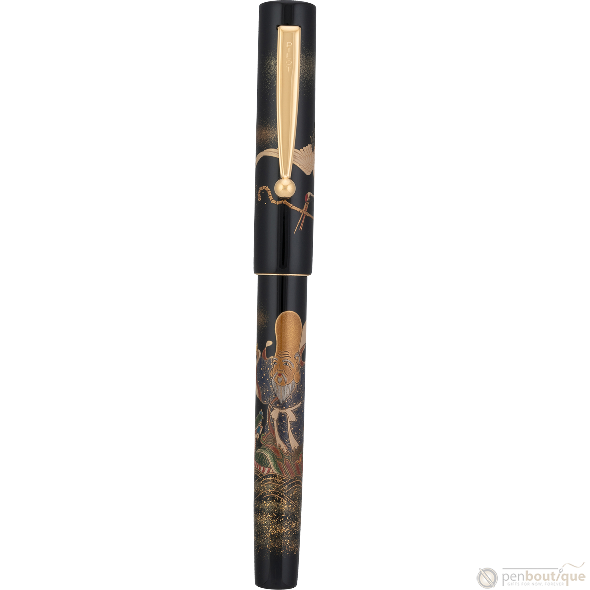 Namiki Seven Gods of Good Fortune Fountain Pen - Limited Edition - Fukurokuju - Pen Boutique Ltd