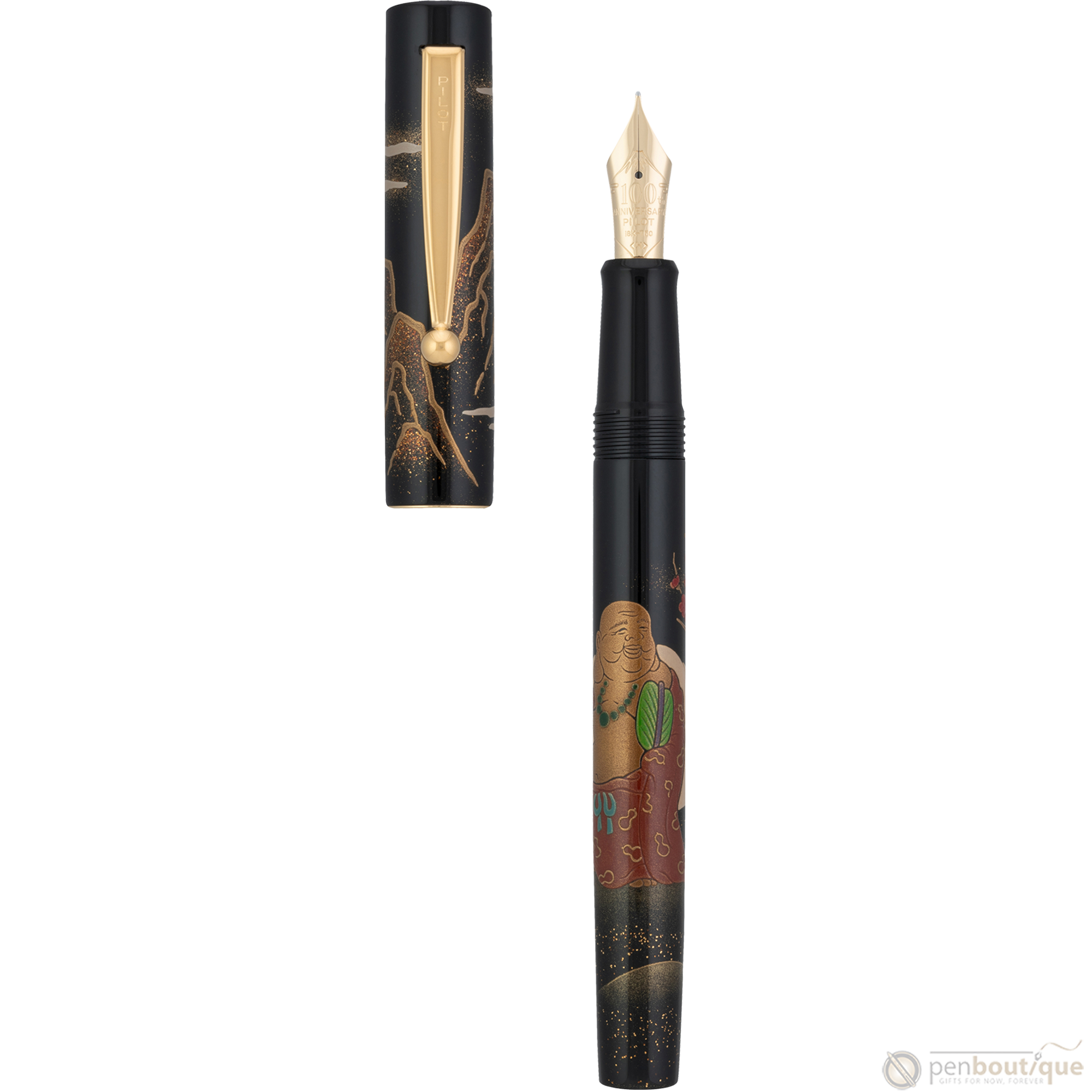 Namiki Seven Gods of Good Fortune Fountain Pen - Limited Edition - Hoteison - Pen Boutique Ltd