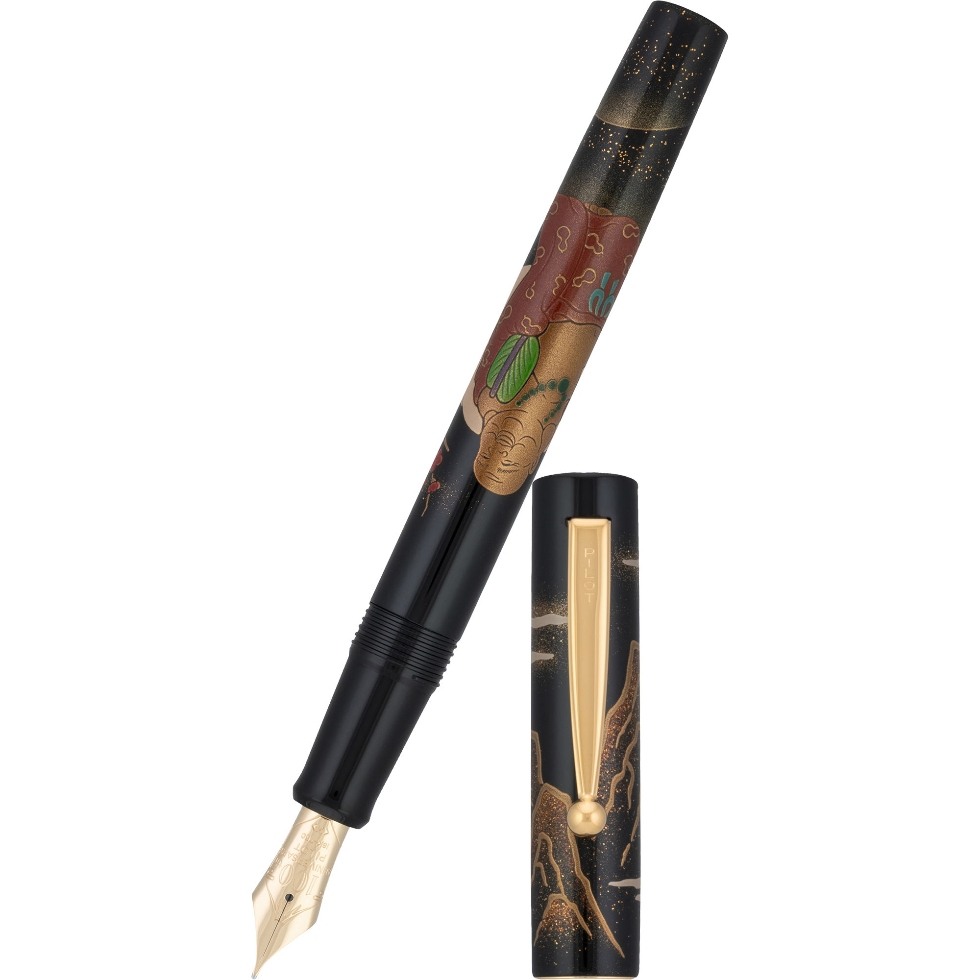 Namiki Seven Gods of Good Fortune Fountain Pen - Limited Edition - Hoteison - Pen Boutique Ltd
