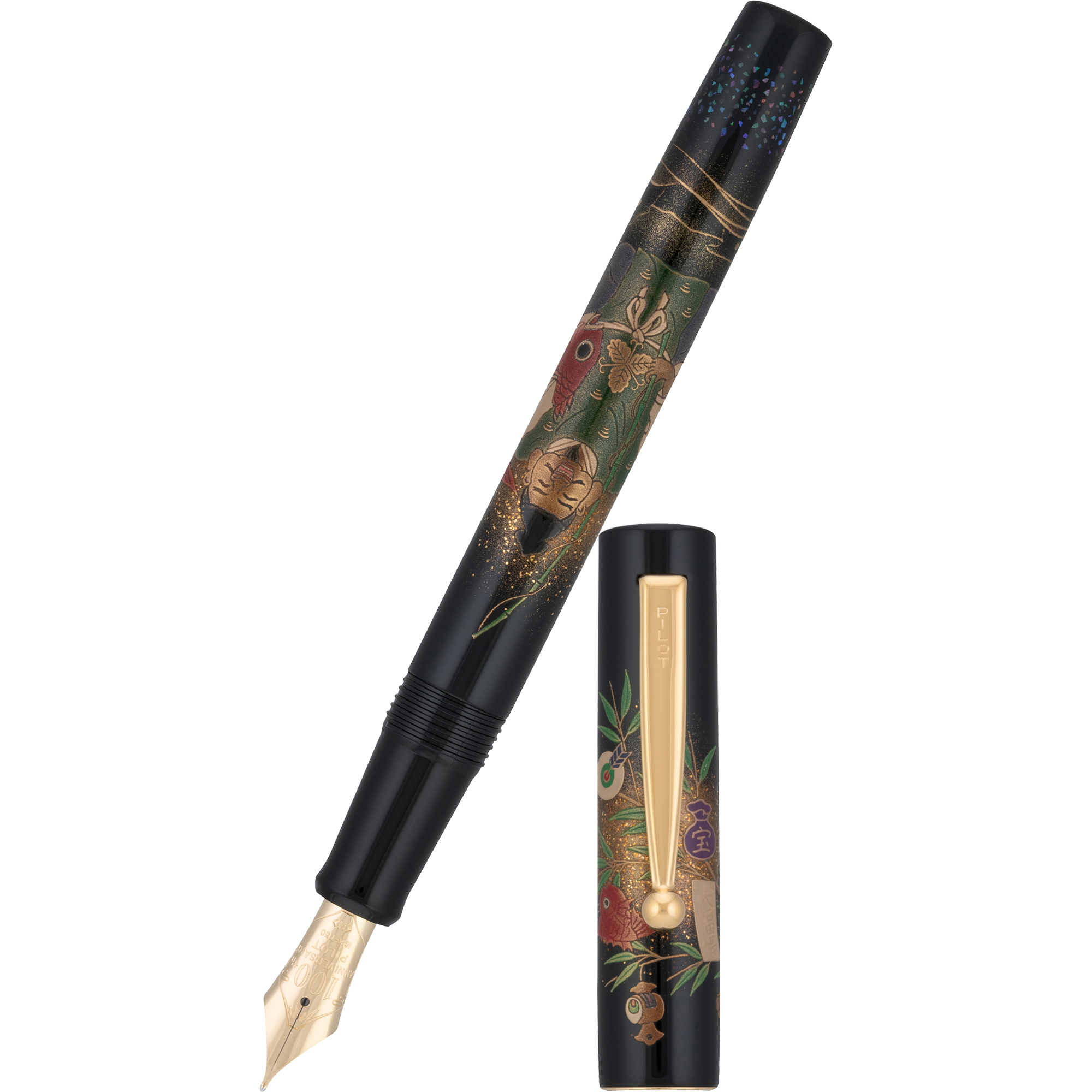 Namiki Seven Gods of Good Fortune Fountain Pen - Limited Edition - Ebisu - Pen Boutique Ltd