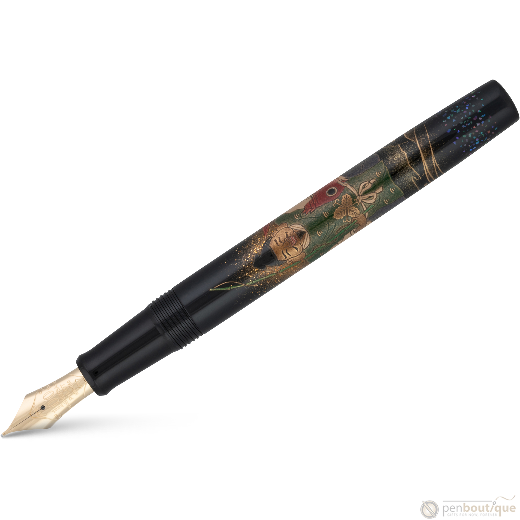 Namiki Seven Gods of Good Fortune Fountain Pen - Limited Edition - Ebisu - Pen Boutique Ltd