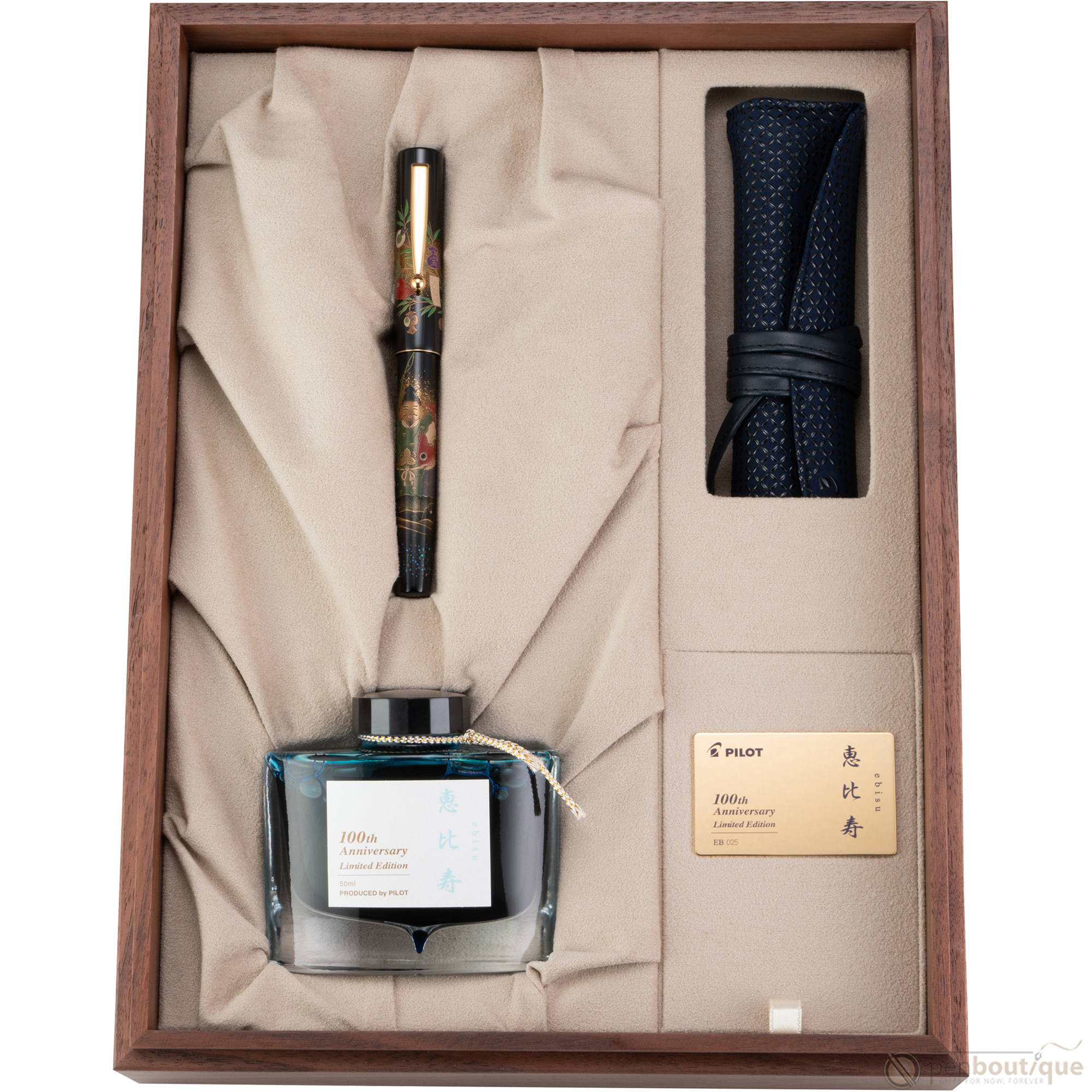 Namiki Seven Gods of Good Fortune Fountain Pen - Limited Edition - Ebisu - Pen Boutique Ltd