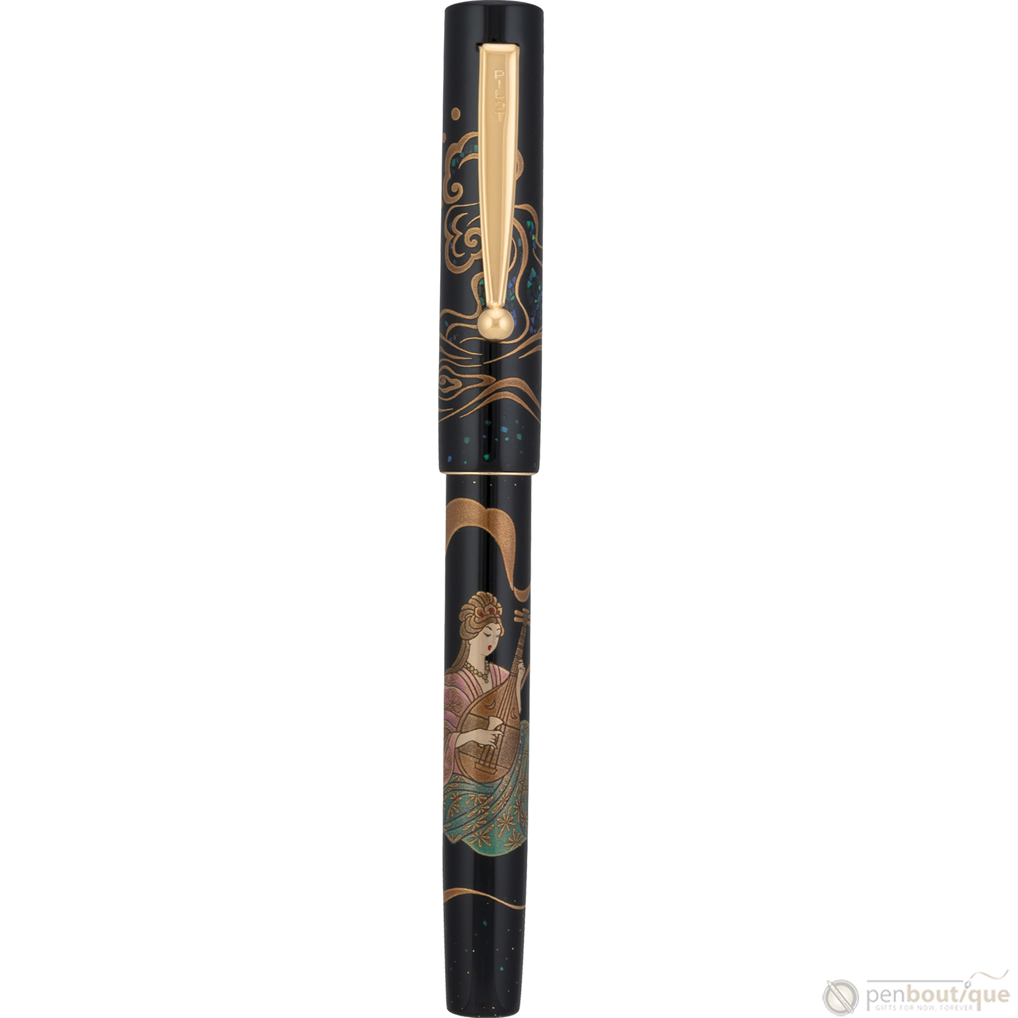 Namiki Seven Gods of Good Fortune Fountain Pen - Limited Edition - Benzaiten - Pen Boutique Ltd