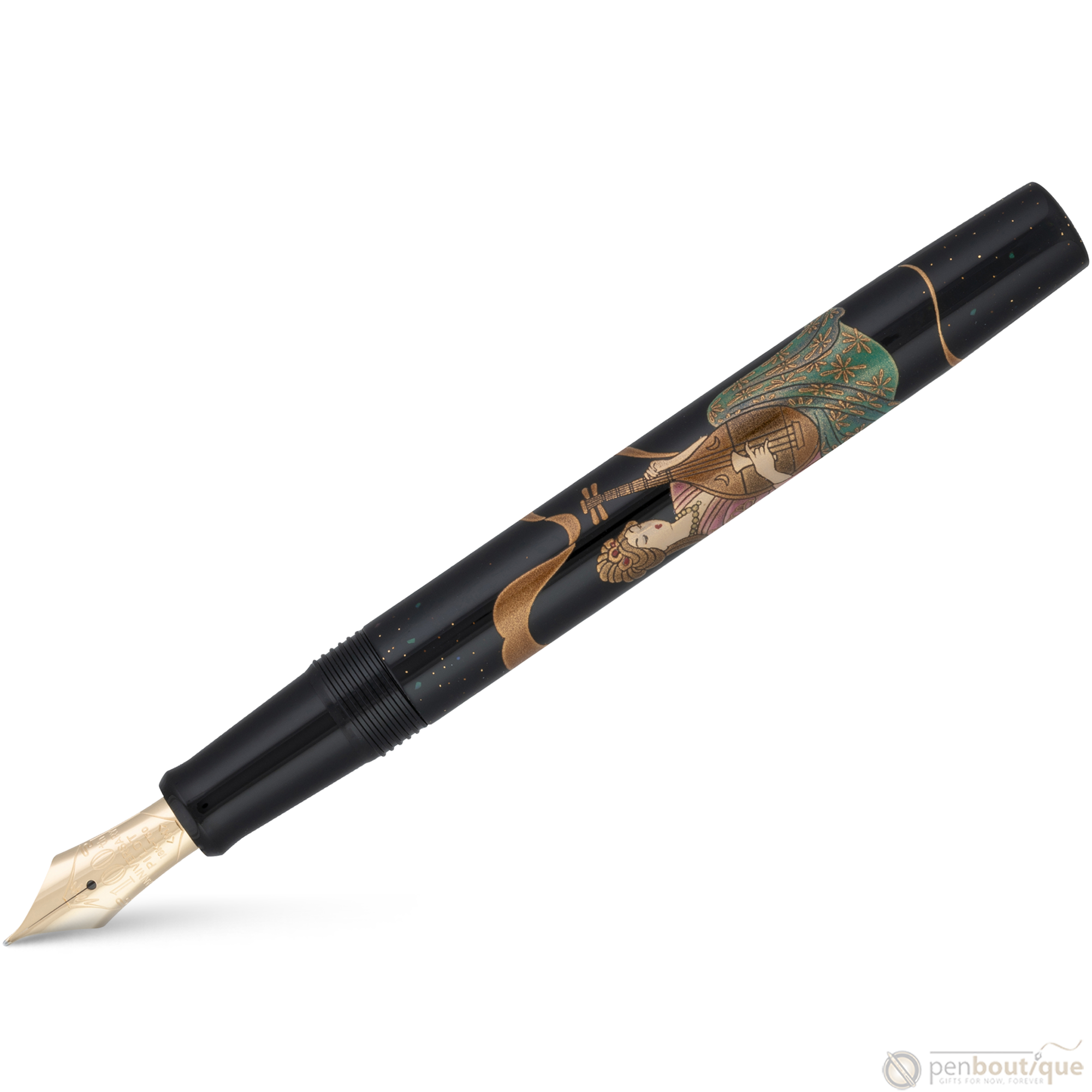 Namiki Seven Gods of Good Fortune Fountain Pen - Limited Edition - Benzaiten - Pen Boutique Ltd