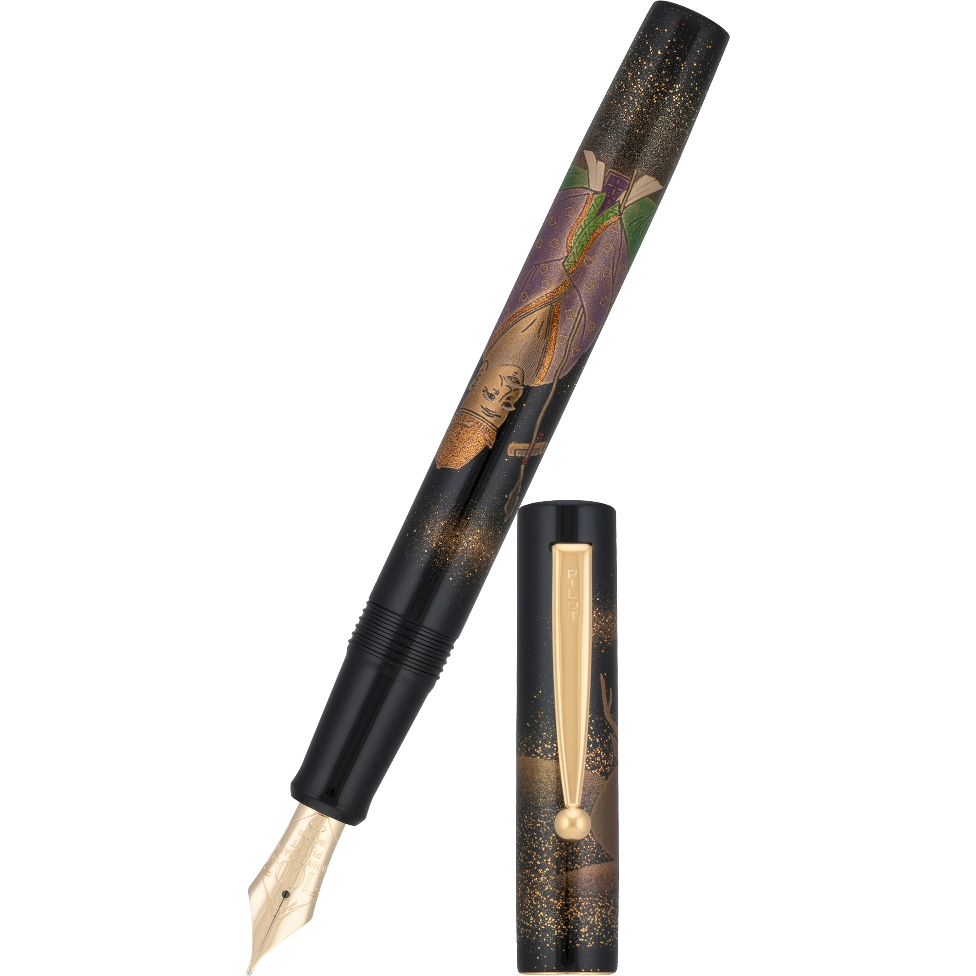 Namiki Seven Gods of Good Fortune Fountain Pen - Limited Edition - Jurojin - Pen Boutique Ltd