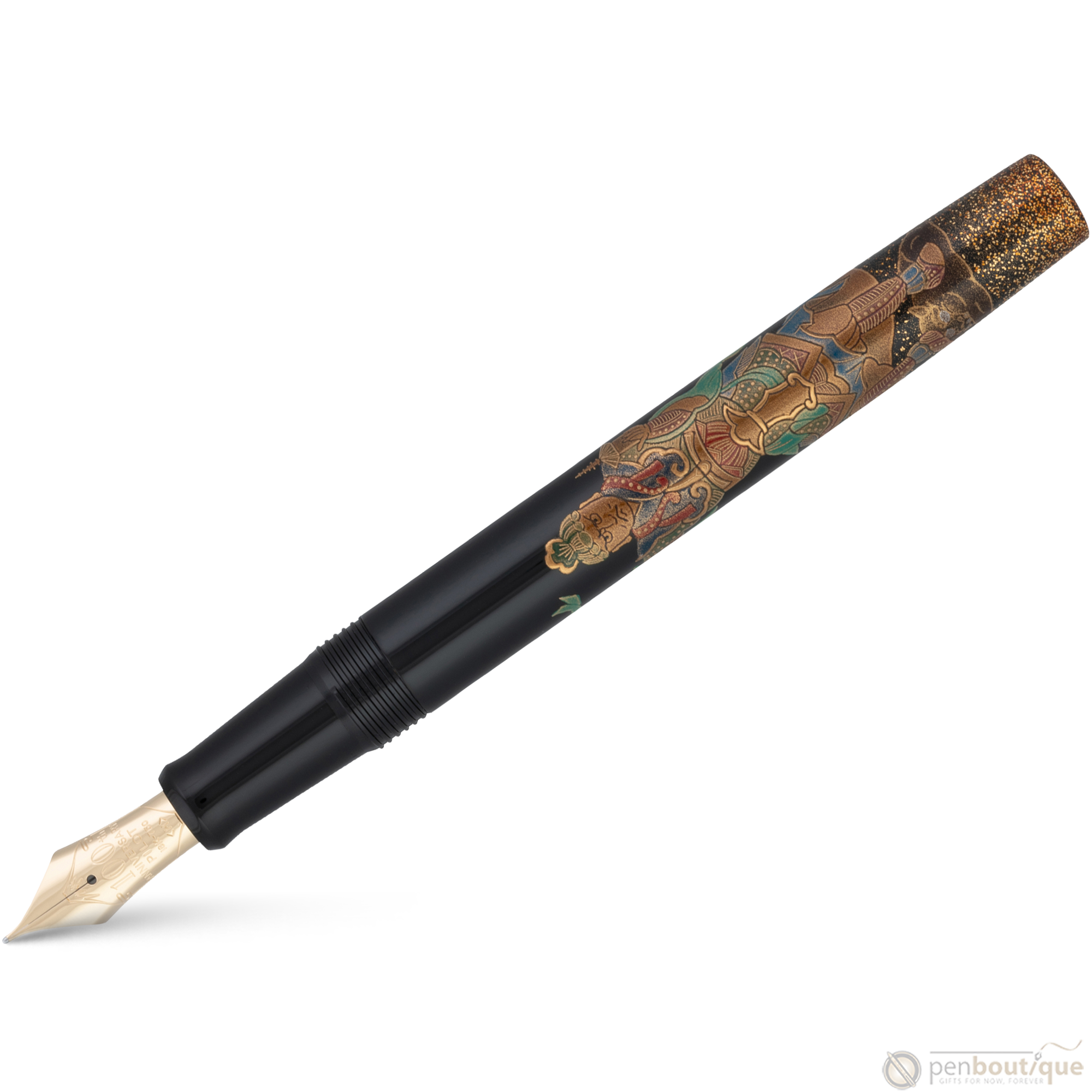 Namiki Seven Gods of Good Fortune Fountain Pen - Limited Edition - Bishamonten - Pen Boutique Ltd