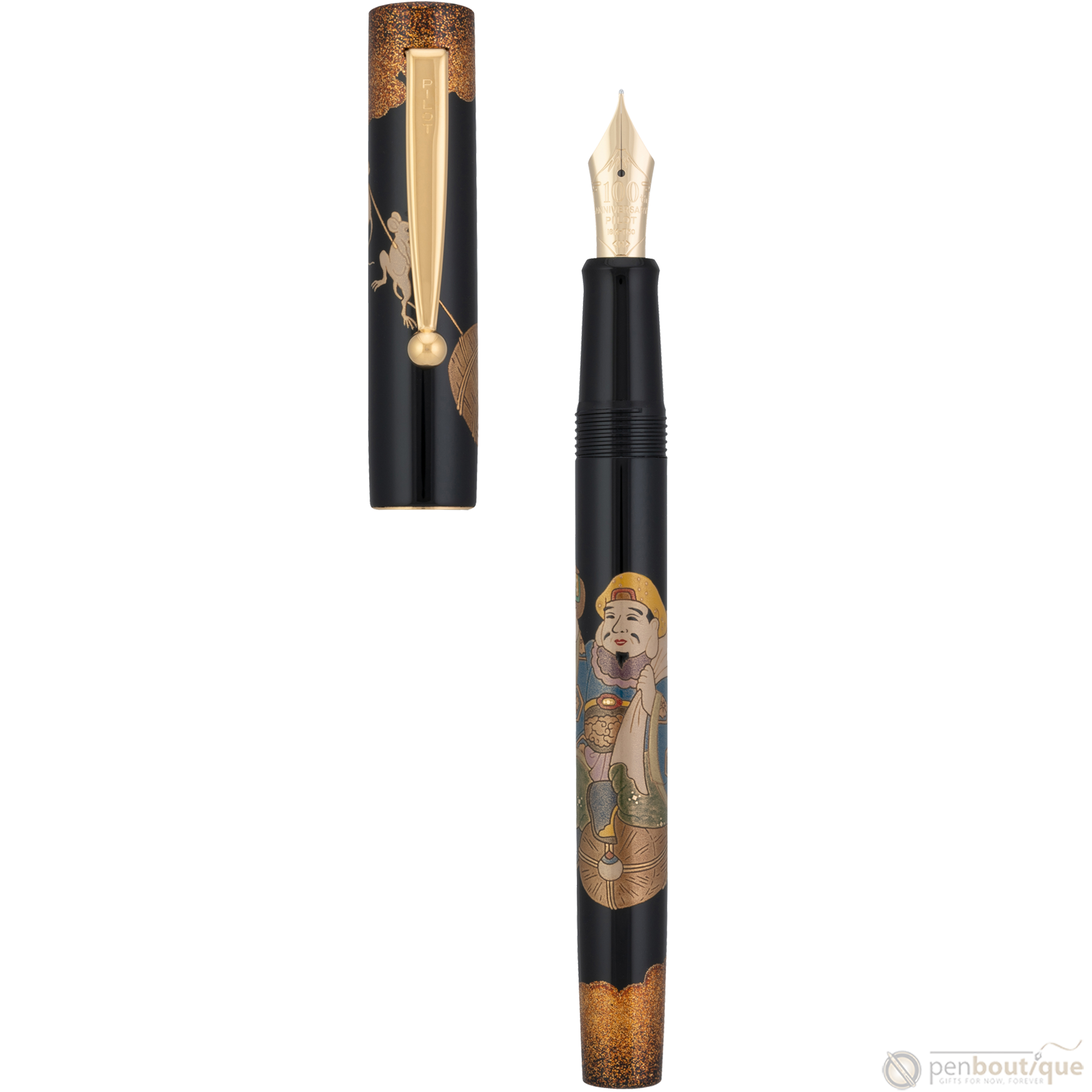 Namiki Seven Gods of Good Fortune Fountain Pen - Limited Edition - Daikokuten - Pen Boutique Ltd