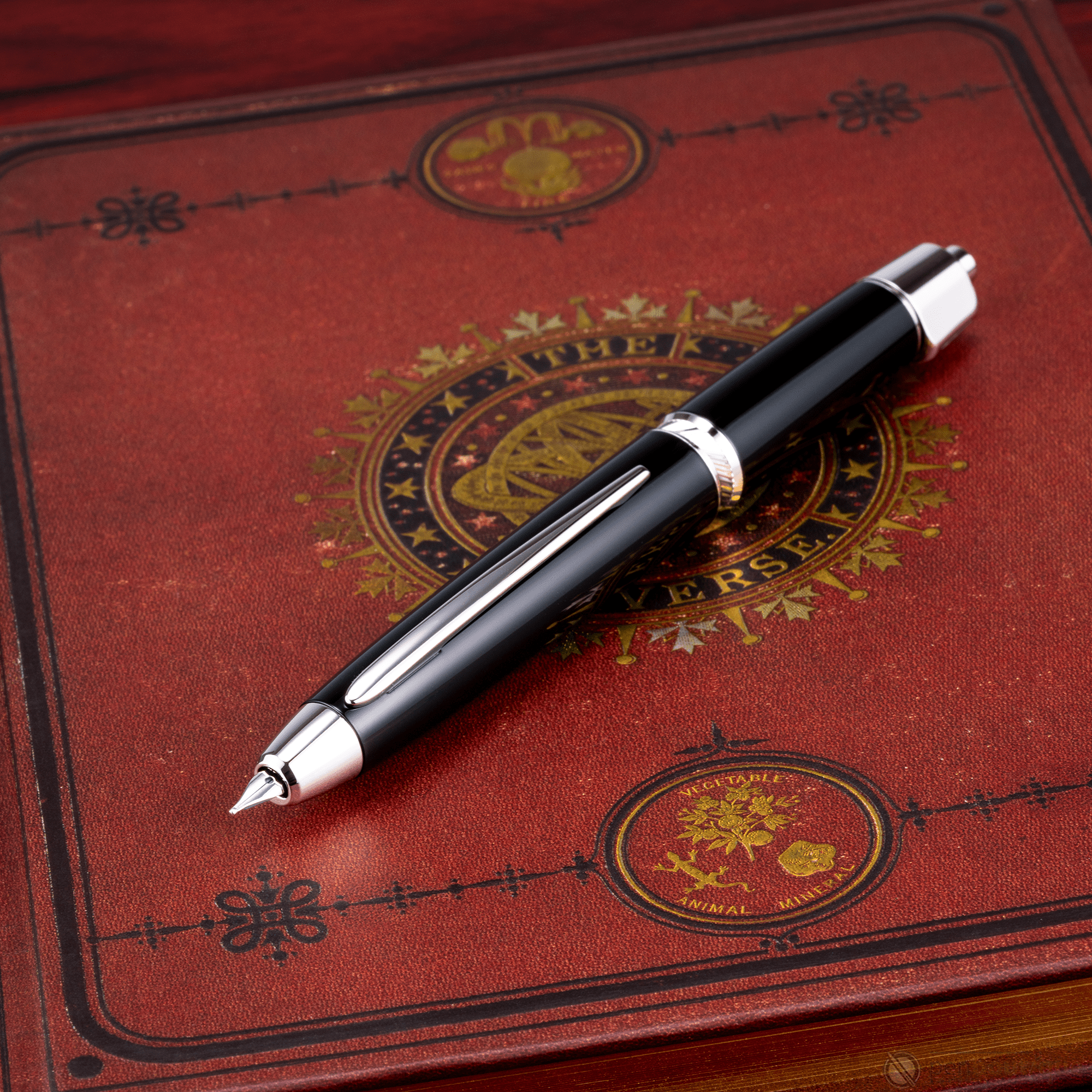 Pilot Vanishing Point LS Fountain Pen - Black - Rhodium Trim - Pen Boutique Ltd