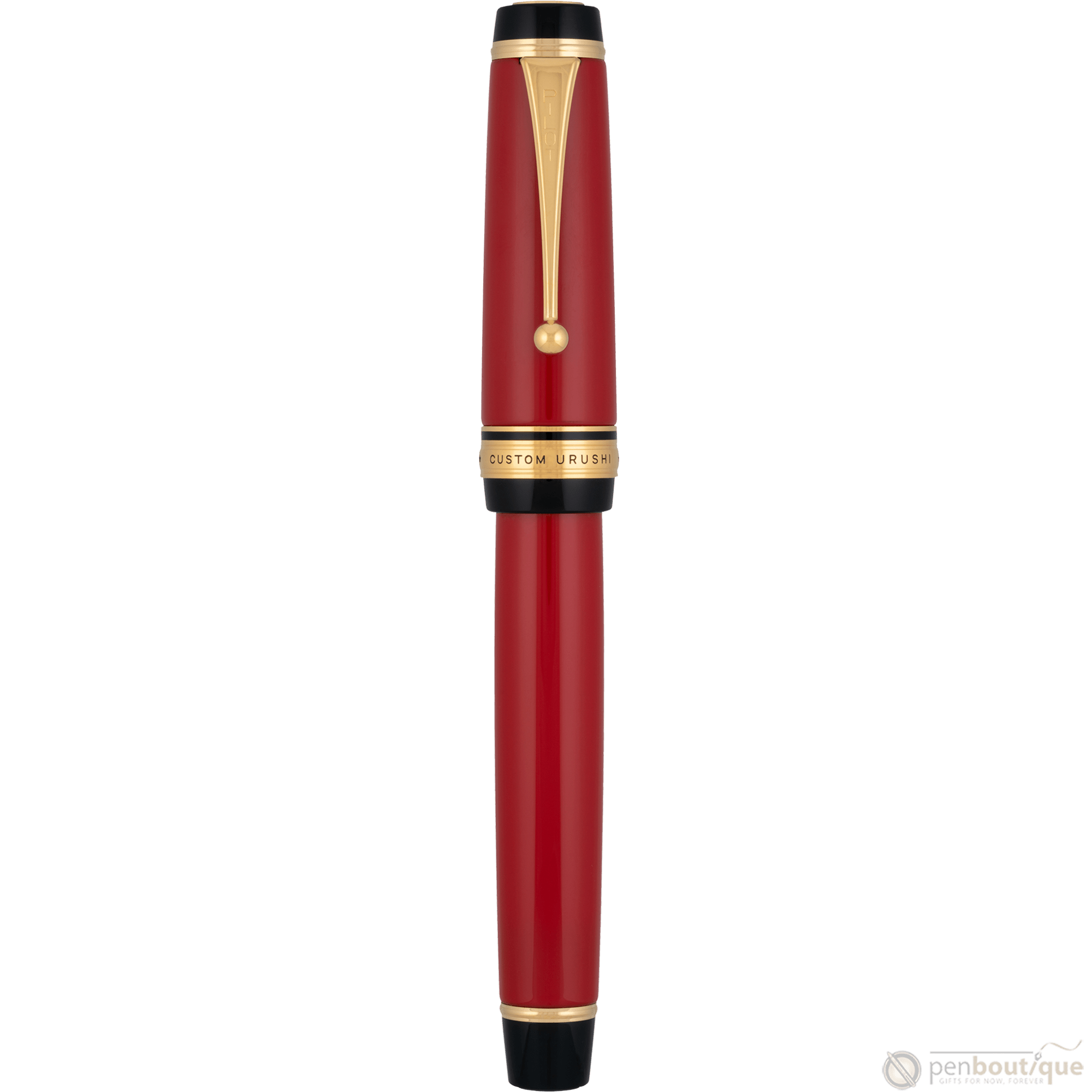 Pilot Custom Urushi Fountain Pen - Vermillion - Pen Boutique Ltd