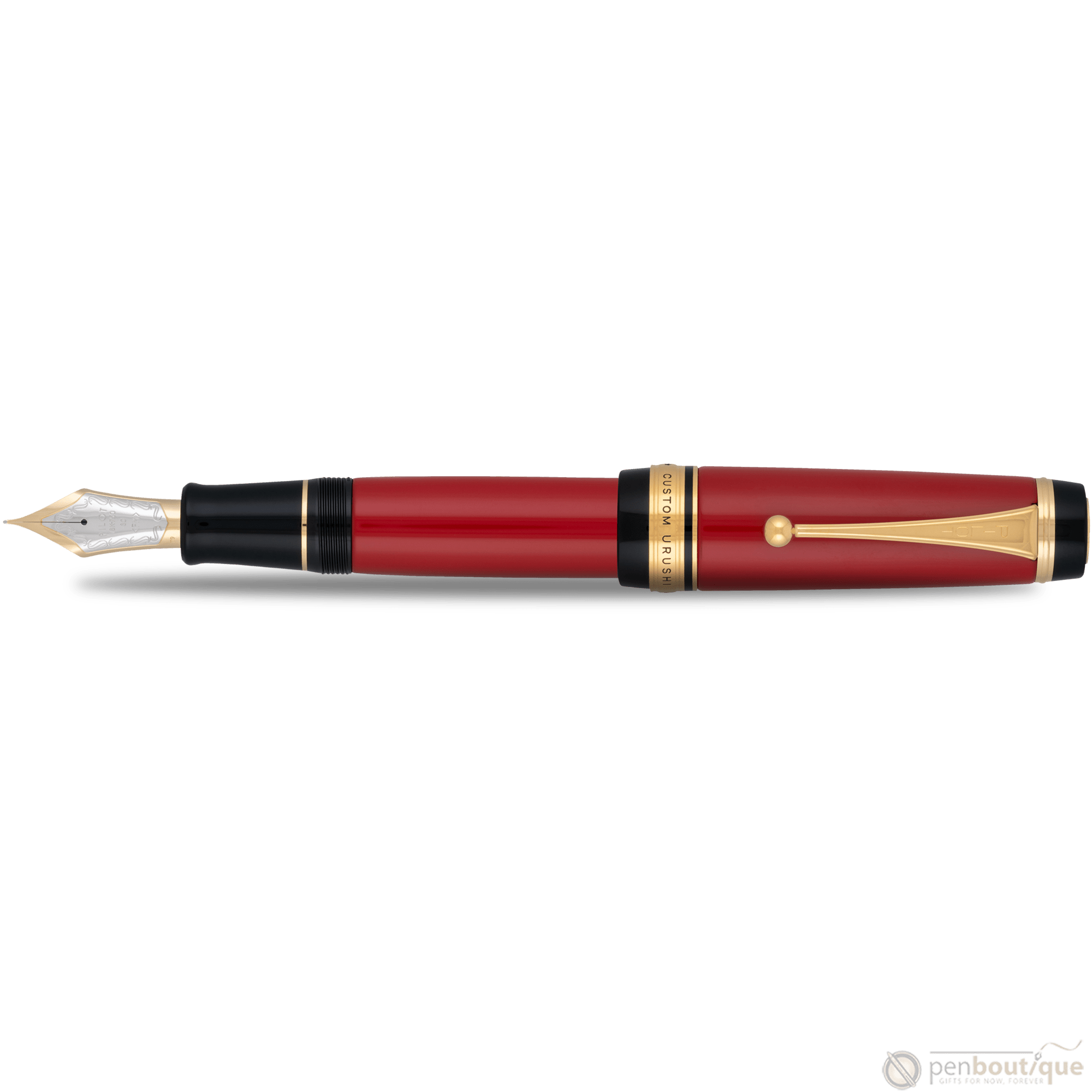 Pilot Custom Urushi Fountain Pen - Vermillion - Pen Boutique Ltd