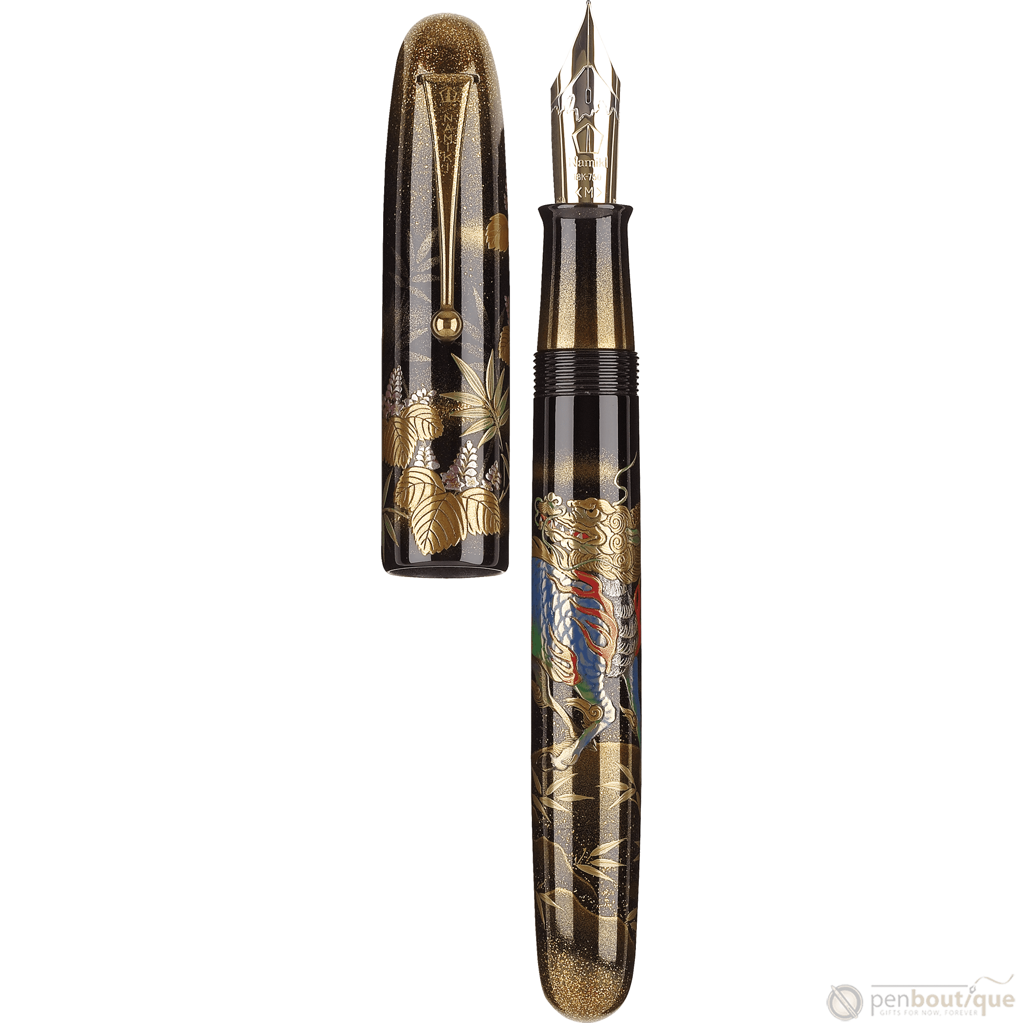 Namiki Emperor Kylin Fountain Pen – Legendary Japanese Maki-e Masterpiece - Pen Boutique Ltd