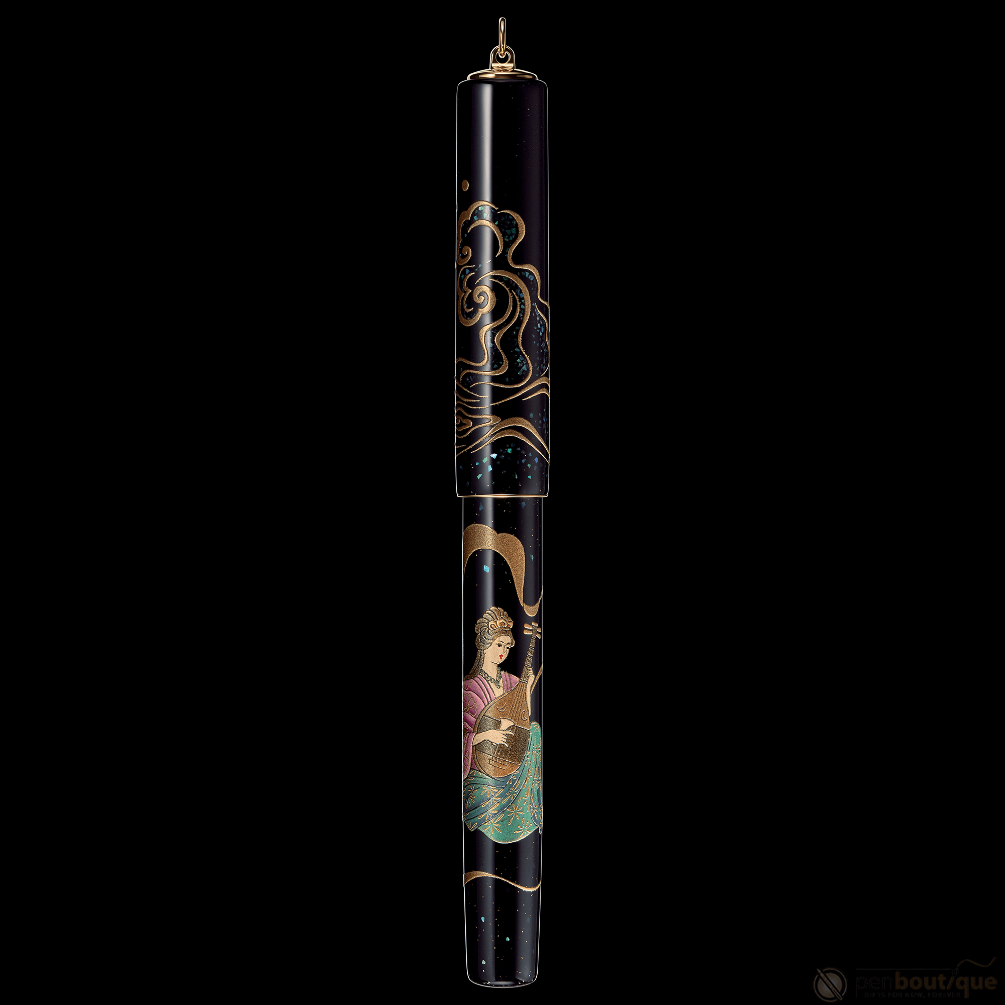 Namiki Seven Gods of Good Fortune Fountain Pen - Limited Edition - Benzaiten - Pen Boutique Ltd