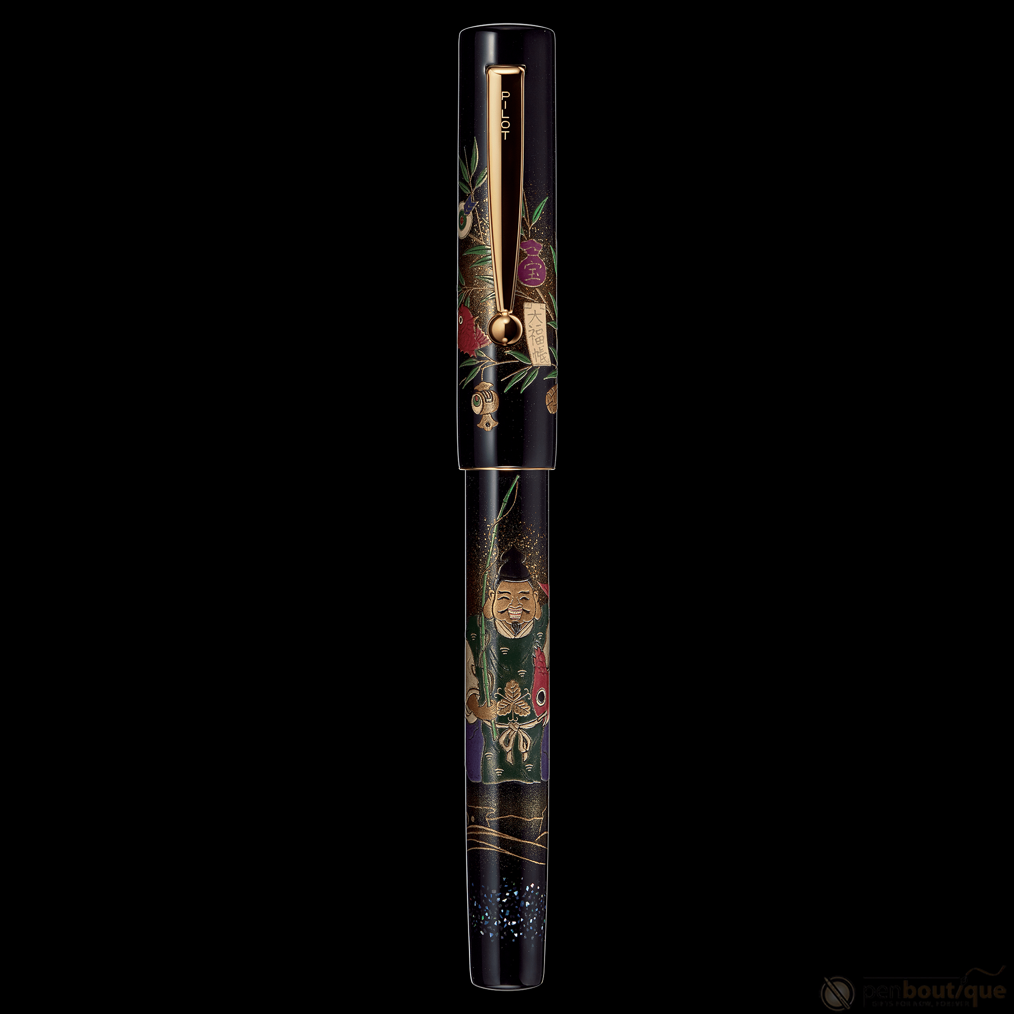 Namiki Seven Gods of Good Fortune Fountain Pen - Limited Edition - Ebisu - Pen Boutique Ltd