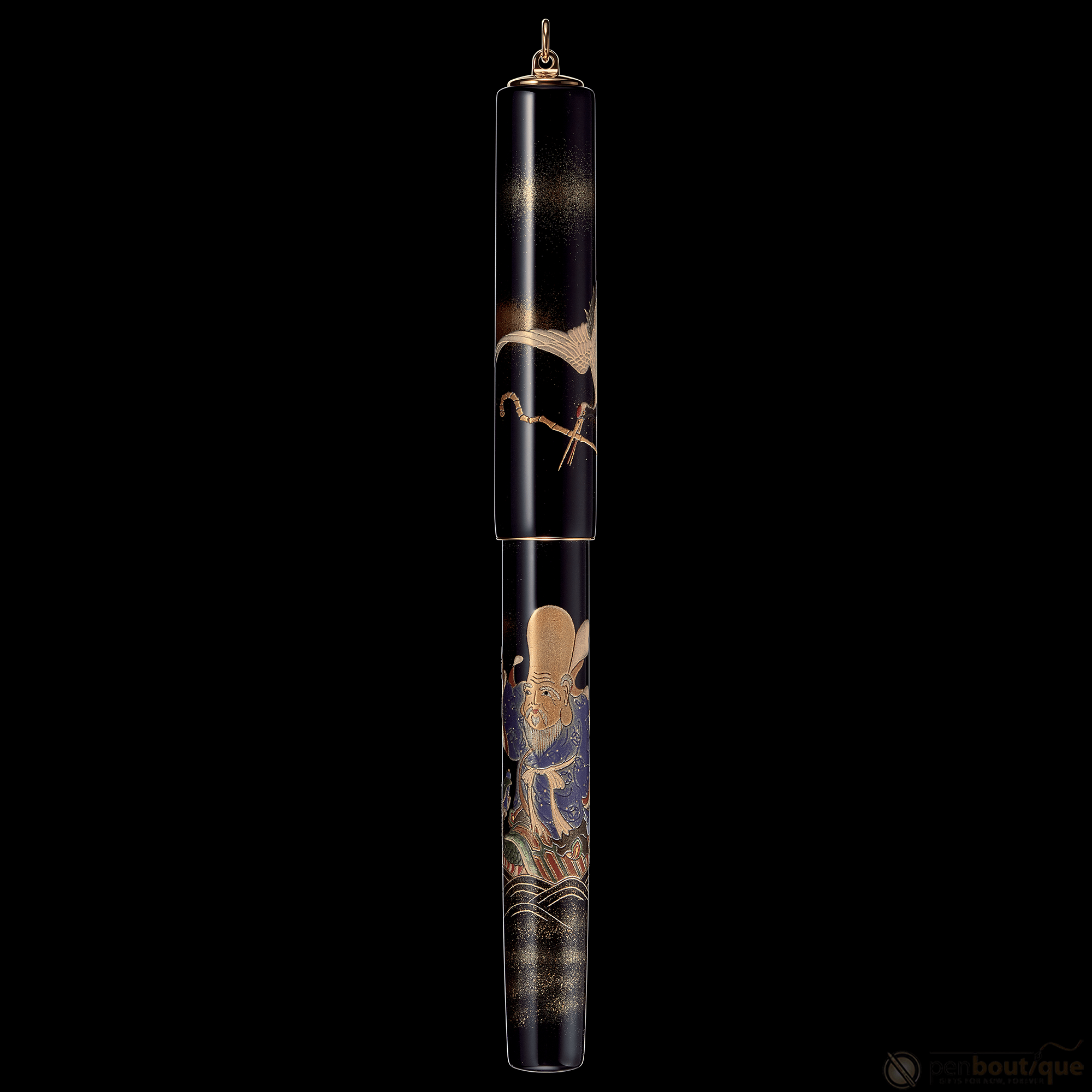 Namiki Seven Gods of Good Fortune Fountain Pen - Limited Edition - Fukurokuju - Pen Boutique Ltd