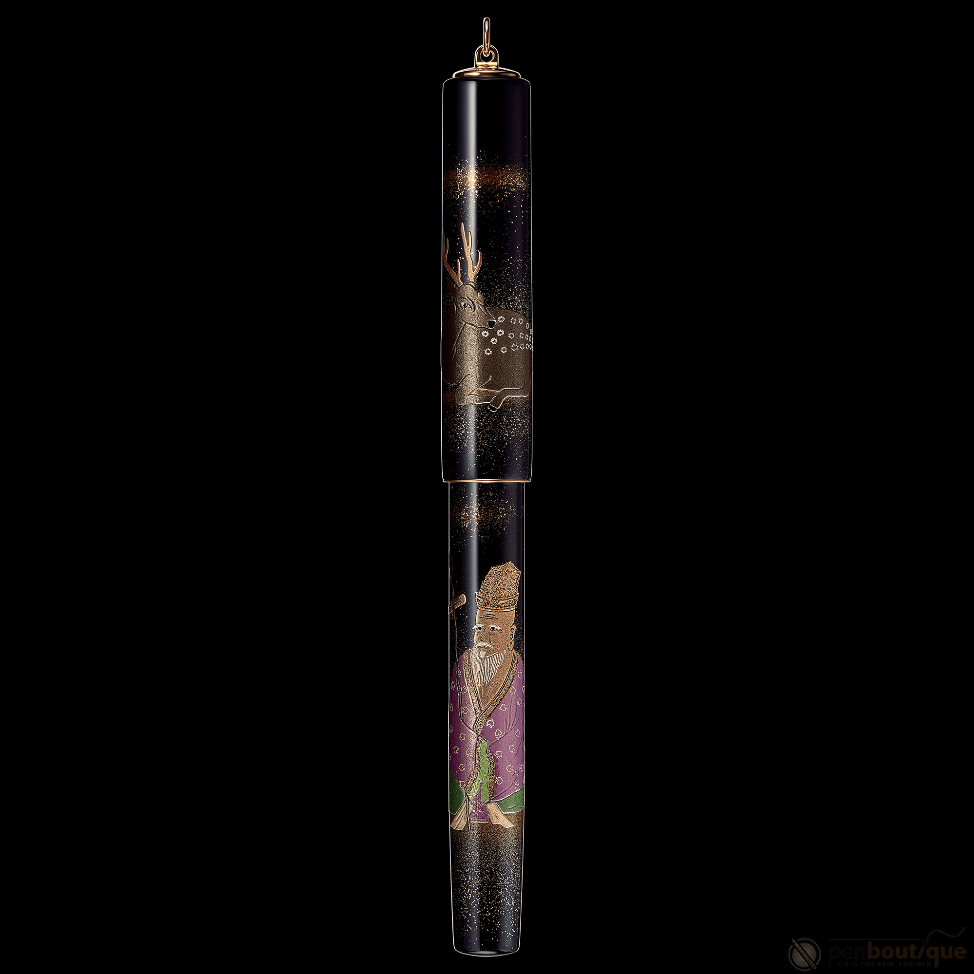 Namiki Seven Gods of Good Fortune Fountain Pen - Limited Edition - Jurojin - Pen Boutique Ltd
