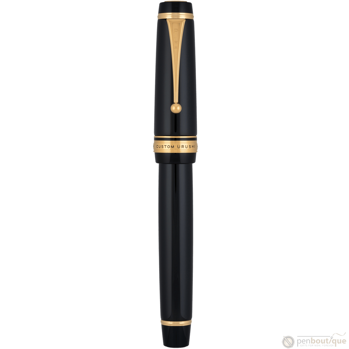 Pilot Custom Urushi Black Fountain Pen - Pen Boutique Ltd