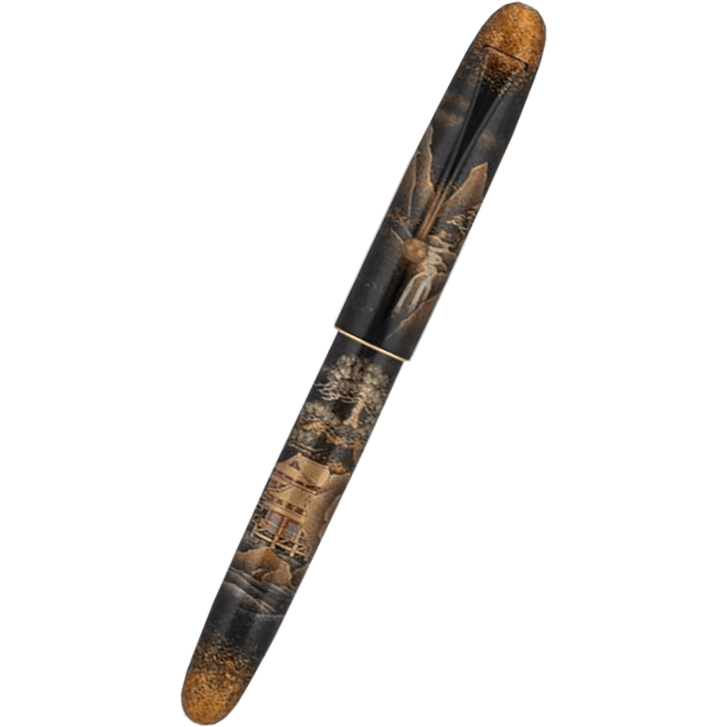 Namiki Yukari Royale Fountain Pen - Night Scene of Pavilion - Pen Boutique Ltd