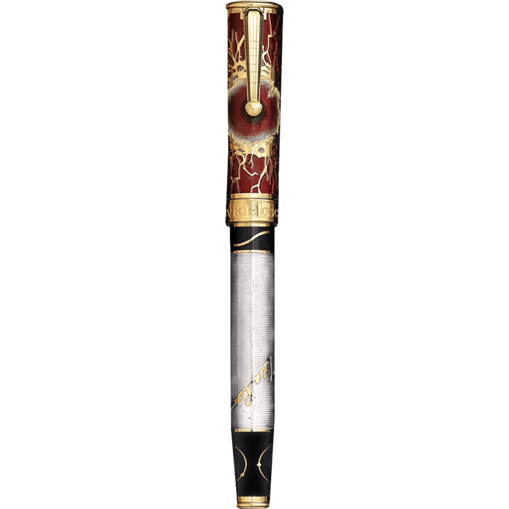 David Oscarson Tesla Rollerball Pen - Translucent White - Pen Boutique Ltd