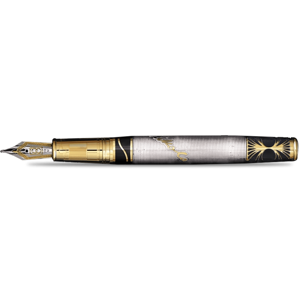 David Oscarson Tesla Fountain Pen - Translucent White - Pen Boutique Ltd