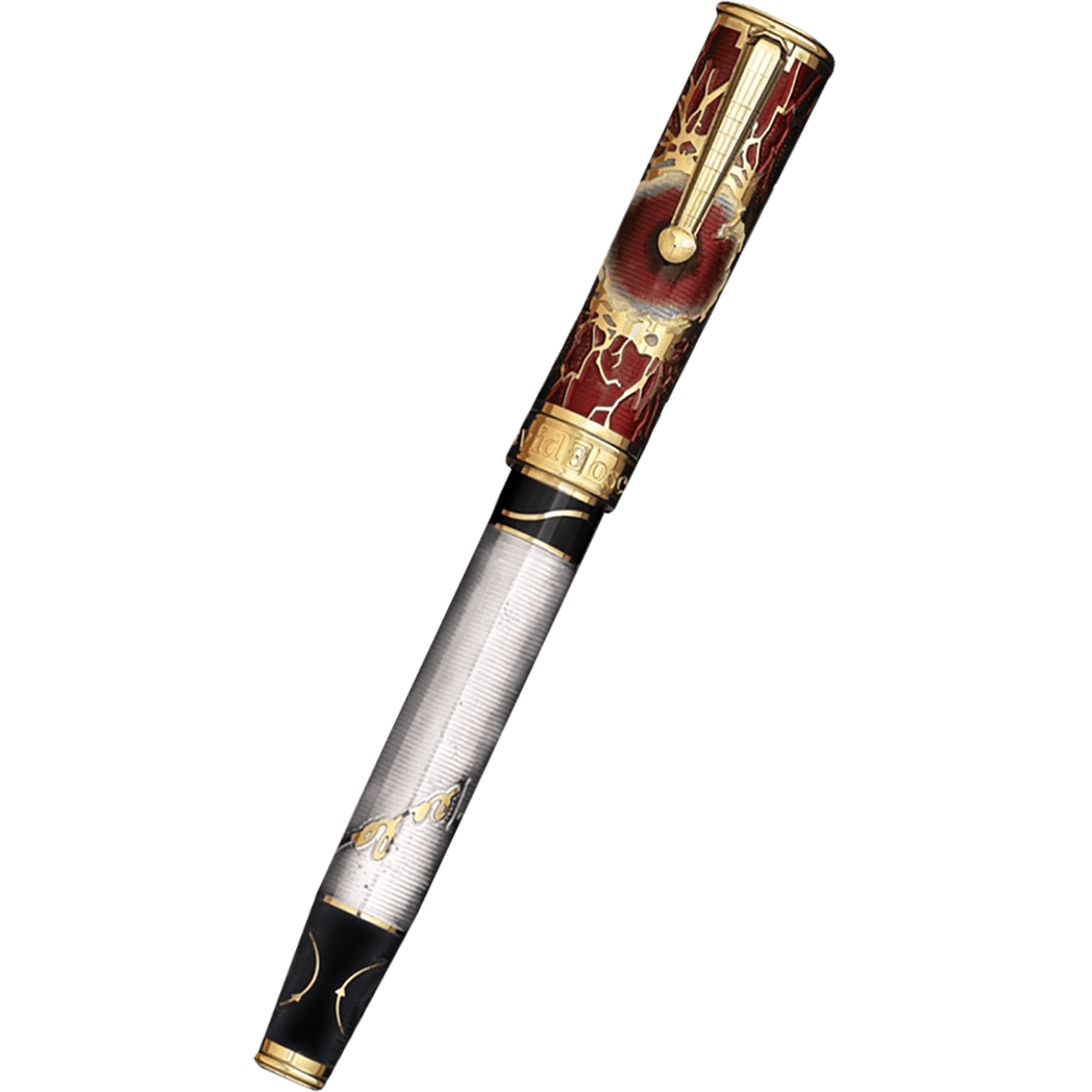 David Oscarson Tesla Rollerball Pen - Translucent White - Pen Boutique Ltd