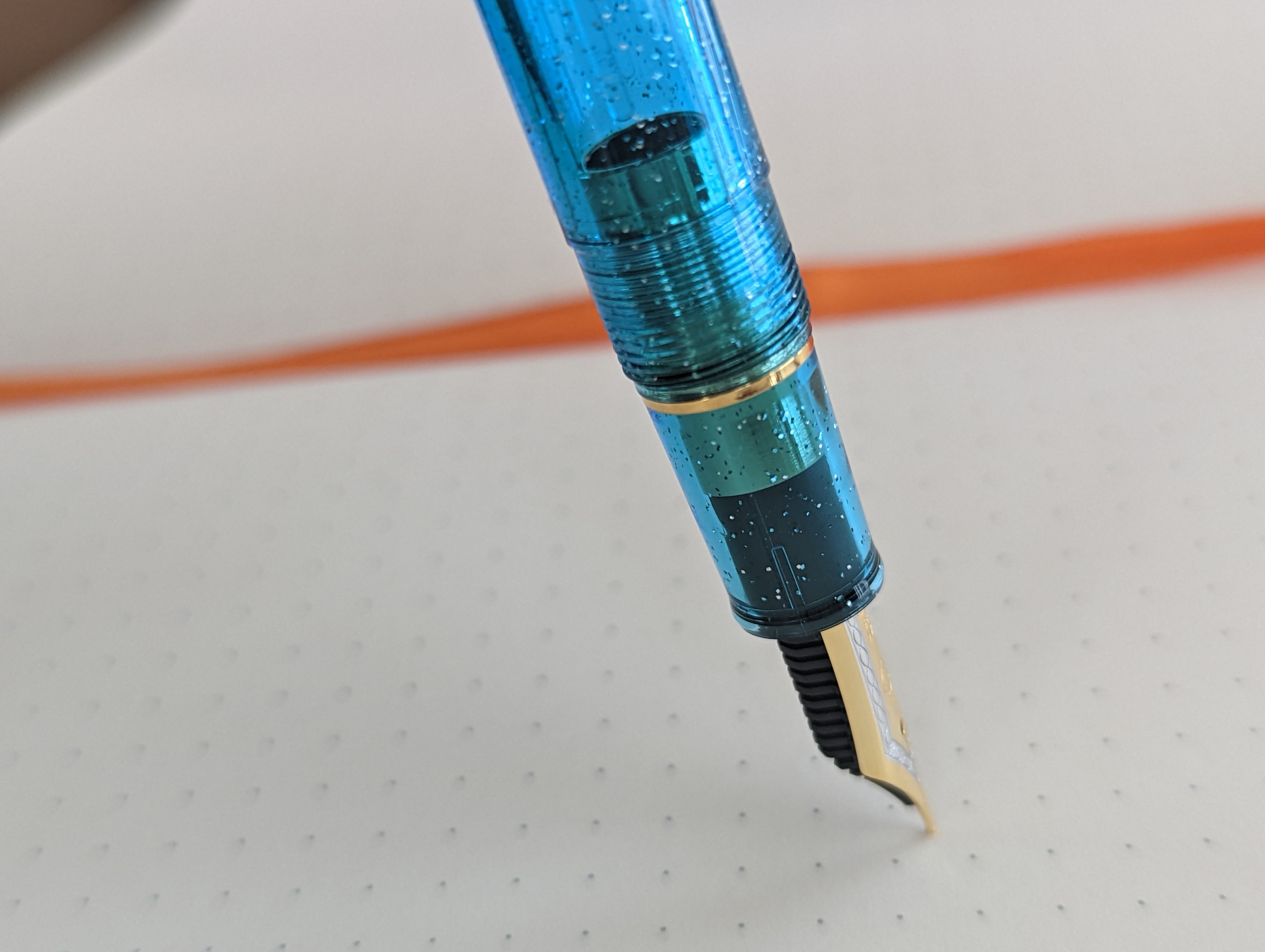 Sailor Professional Gear Fountain Pen - Pen of the Year 2022 - Soda Pop Blue - Standard ( LIMITED EDITION)) - Pen Boutique Ltd