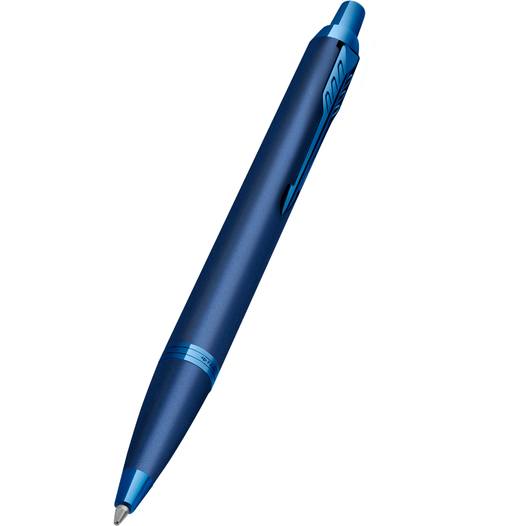 Parker IM Ballpoint Pen - Monochrome - Blue - Pen Boutique Ltd