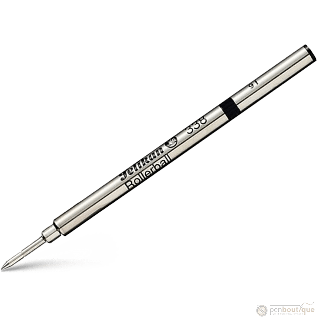Pelikan 338 Inkball Rollerball Refill - Black - Broad - Pen Boutique Ltd