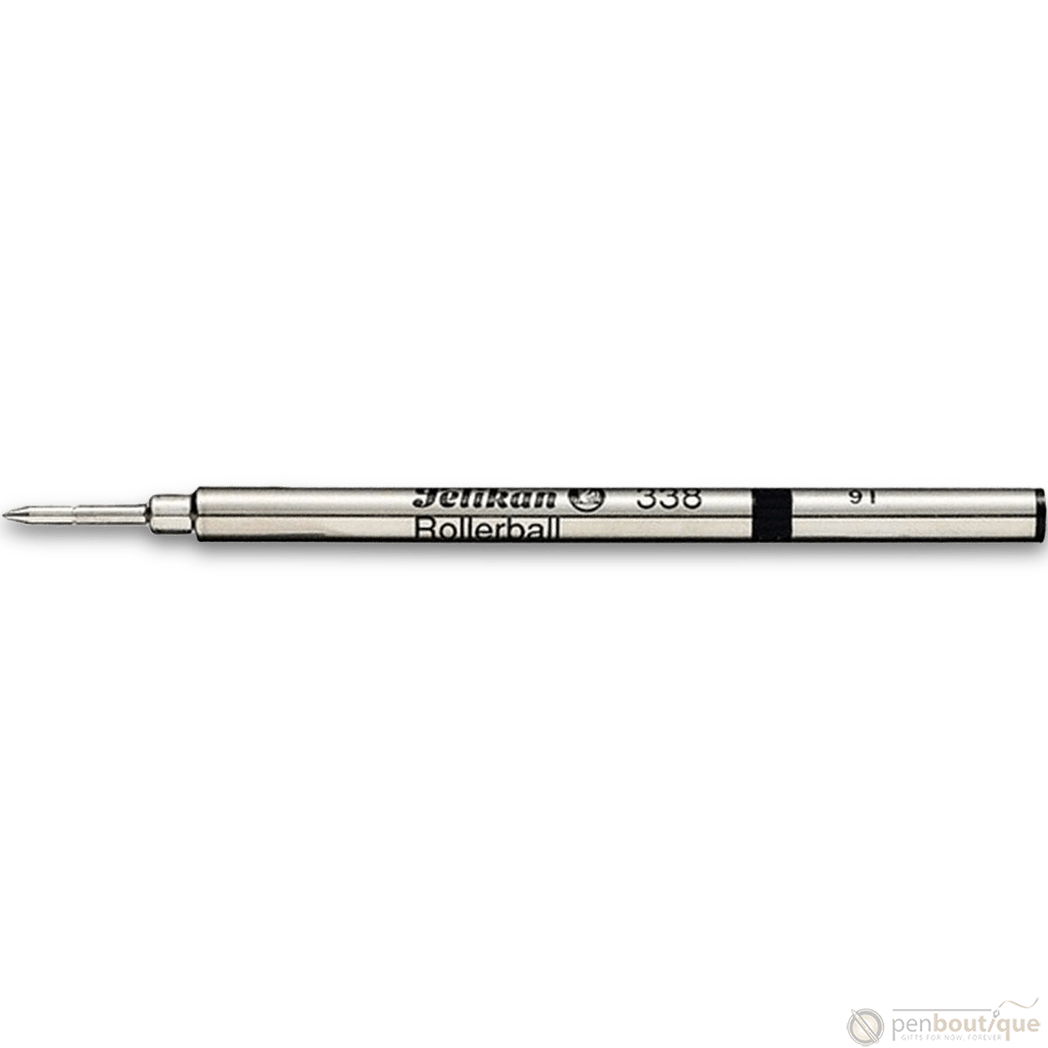 Pelikan 338 Inkball Rollerball Refill - Black - Broad - Pen Boutique Ltd