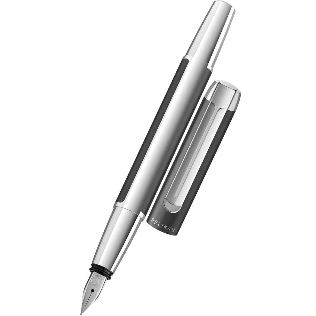 Pelikan Pura P40 Fountain Pen - Anthracite - Pen Boutique Ltd