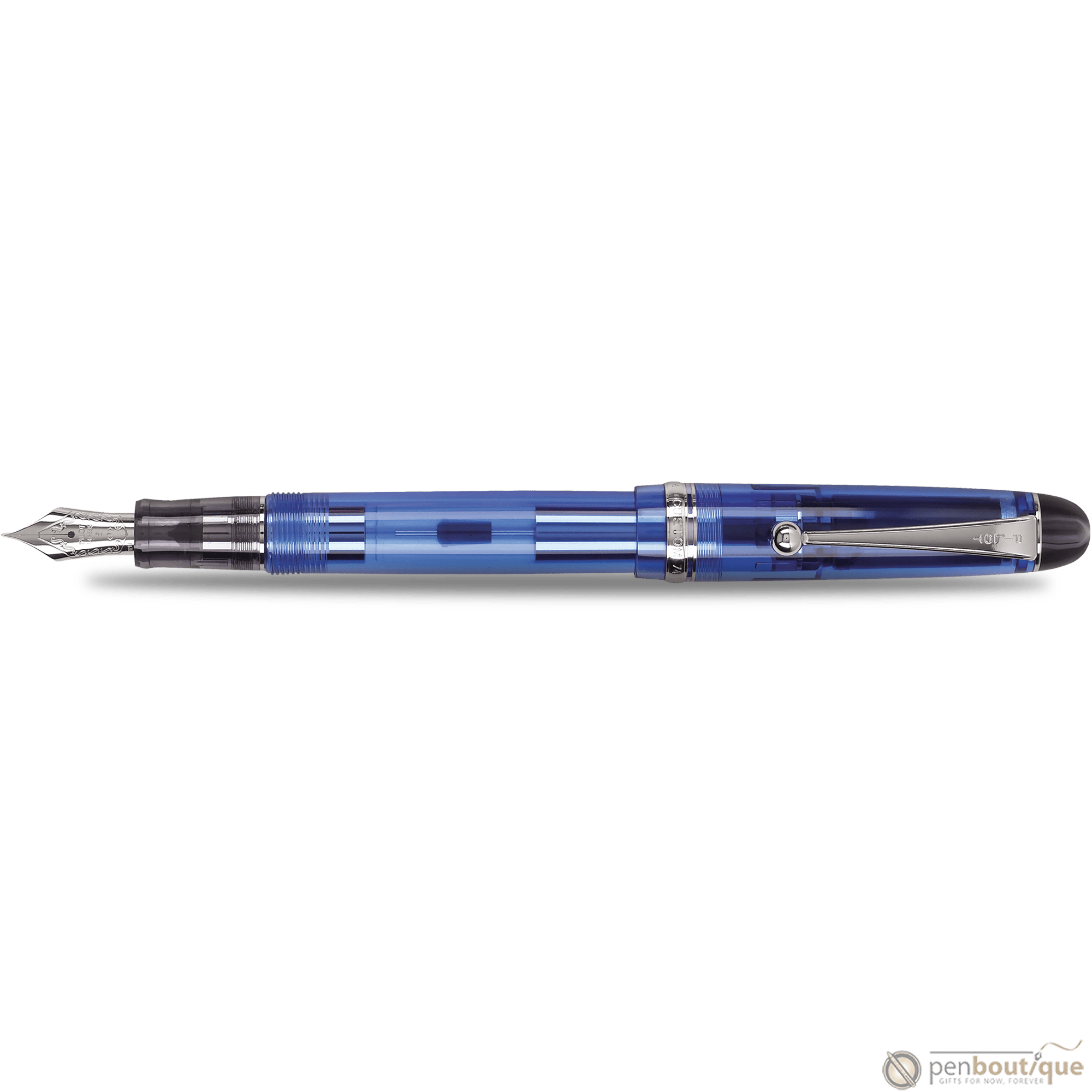 Pilot Custom 74 Fountain Pen - Blue - Pen Boutique Ltd