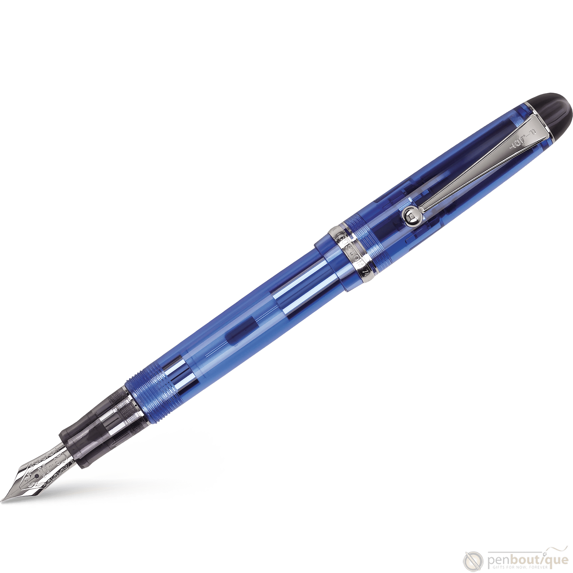 Pilot Custom 74 Fountain Pen - Blue - Pen Boutique Ltd
