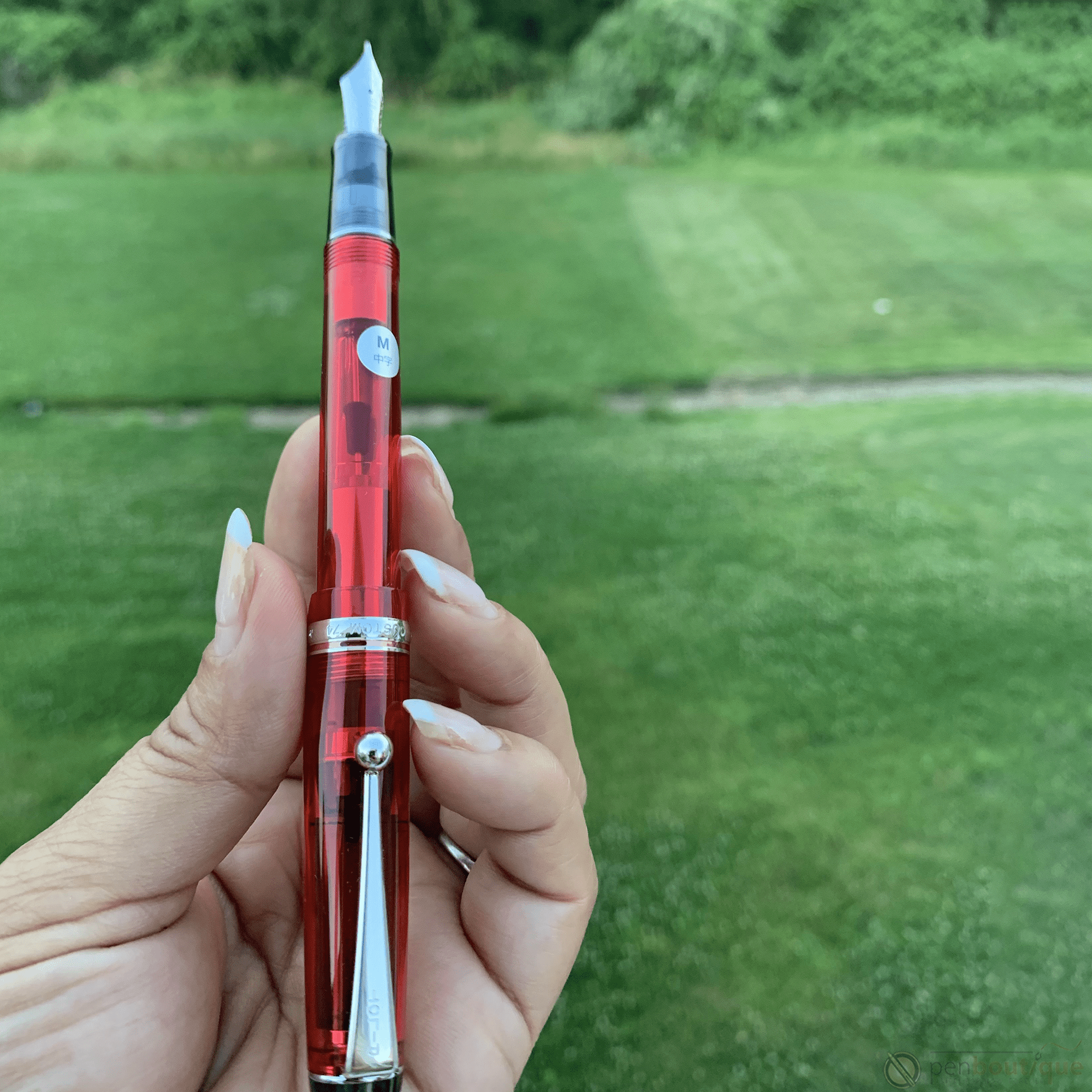 Pilot Custom 74 Fountain Pen - Grenadine - Pen Boutique Ltd