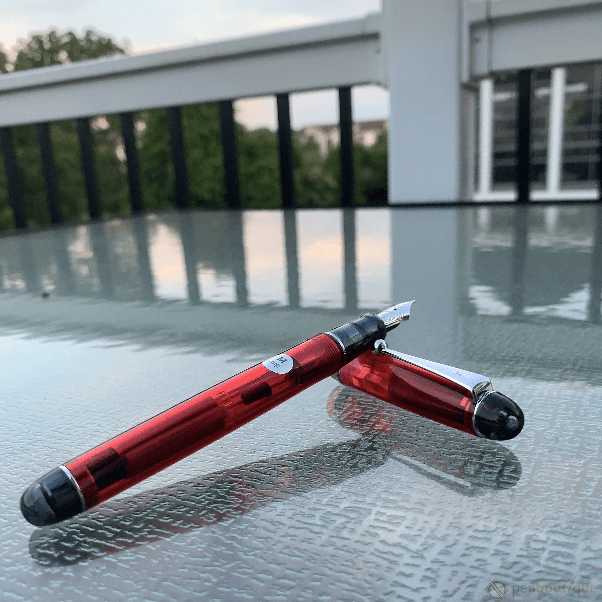 Pilot Custom 74 Fountain Pen - Grenadine - Pen Boutique Ltd