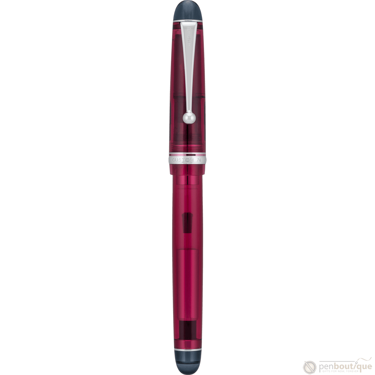 Pilot Custom 74 Fountain Pen - Merlot - Pen Boutique Ltd
