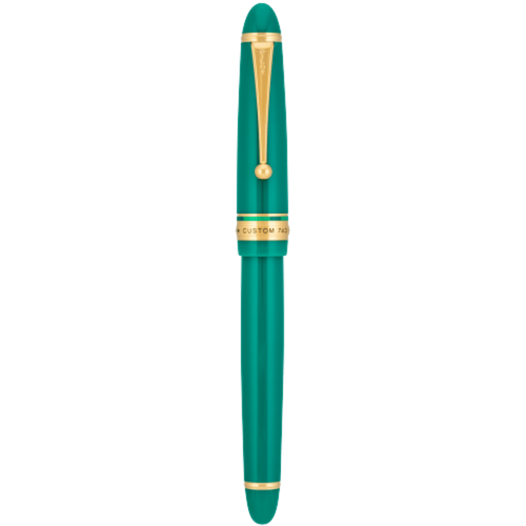 Pilot Custom 743 Fountain Pen - Green (Verdigris) (US Exclusive) - Pen Boutique Ltd