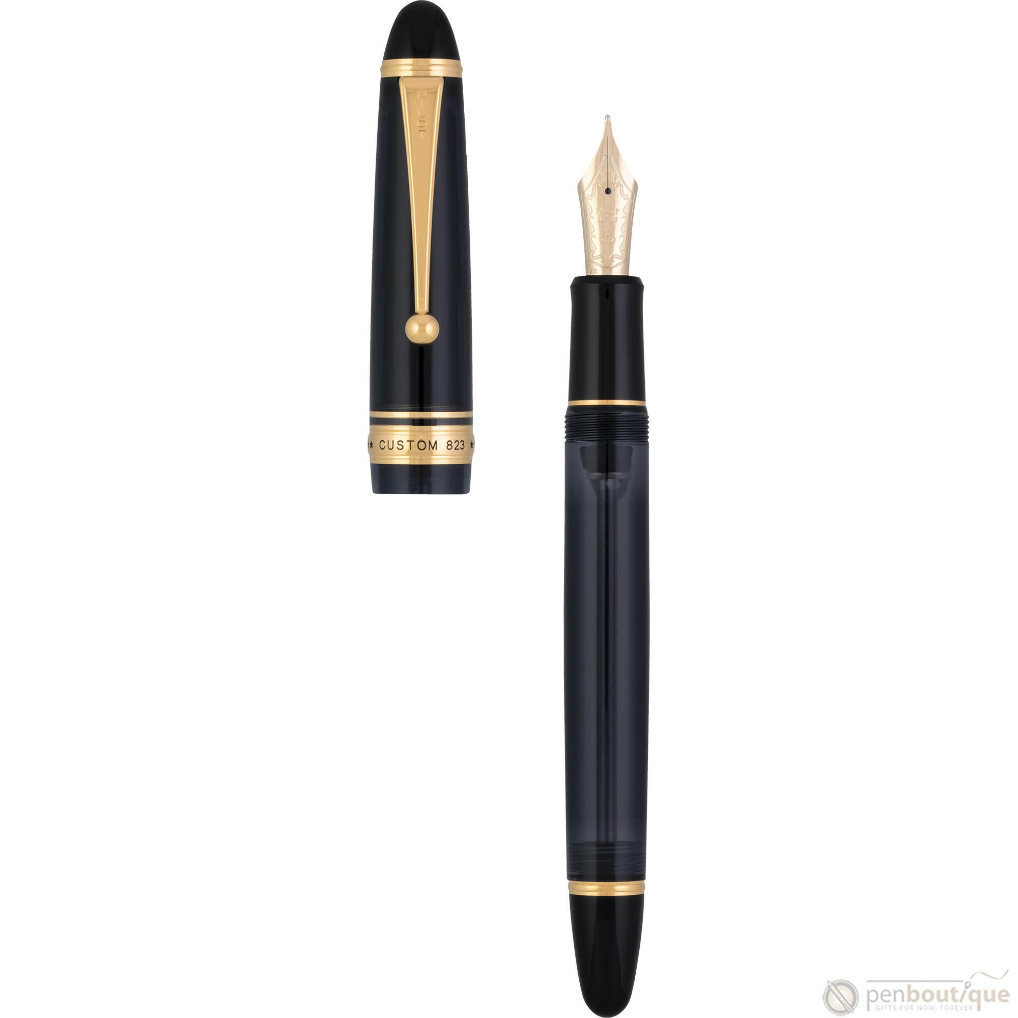 Pilot Custom 823 Fountain Pen - Smoke-Pen Boutique Ltd