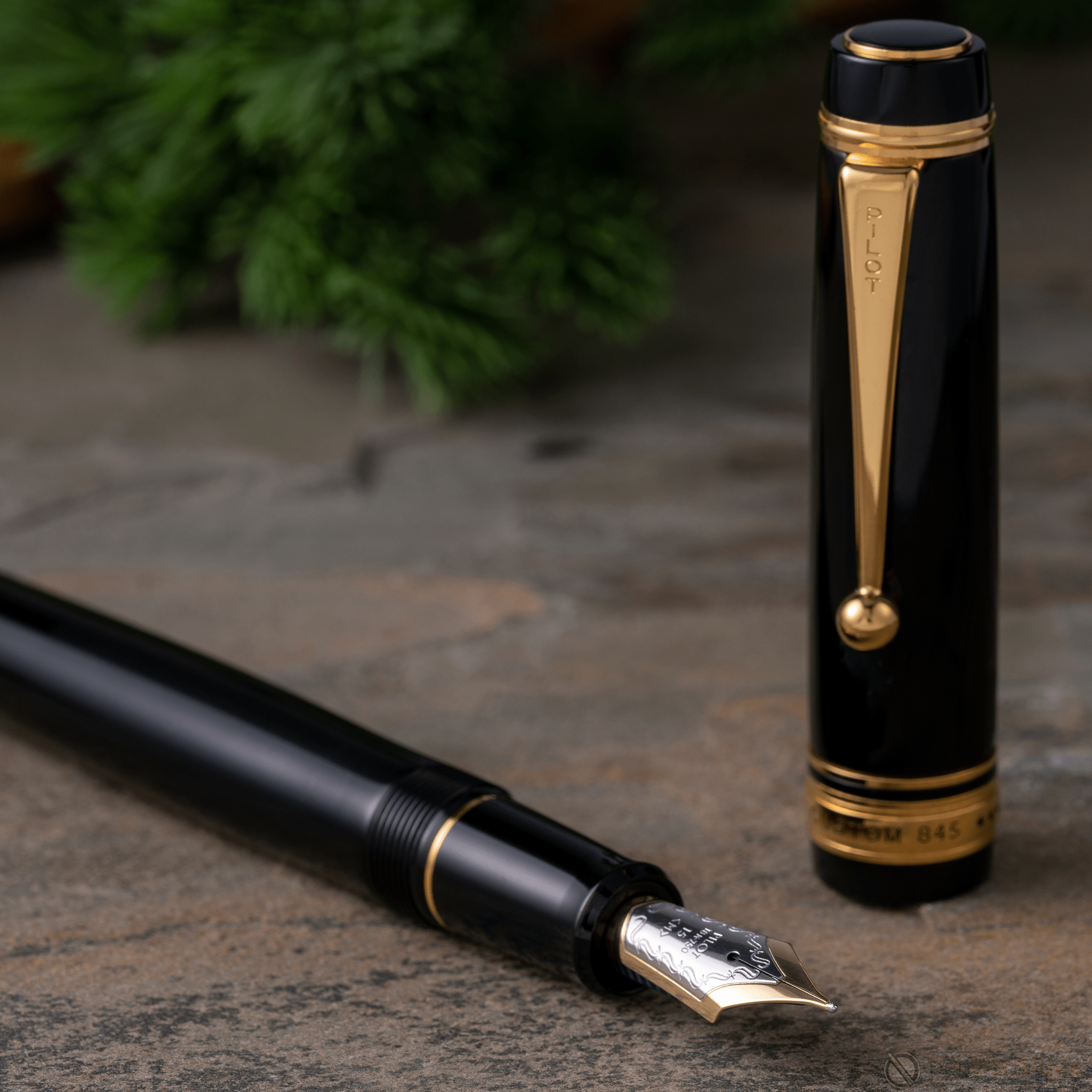 Pilot Custom Urushi 845 Fountain Pen - Black - Pen Boutique Ltd