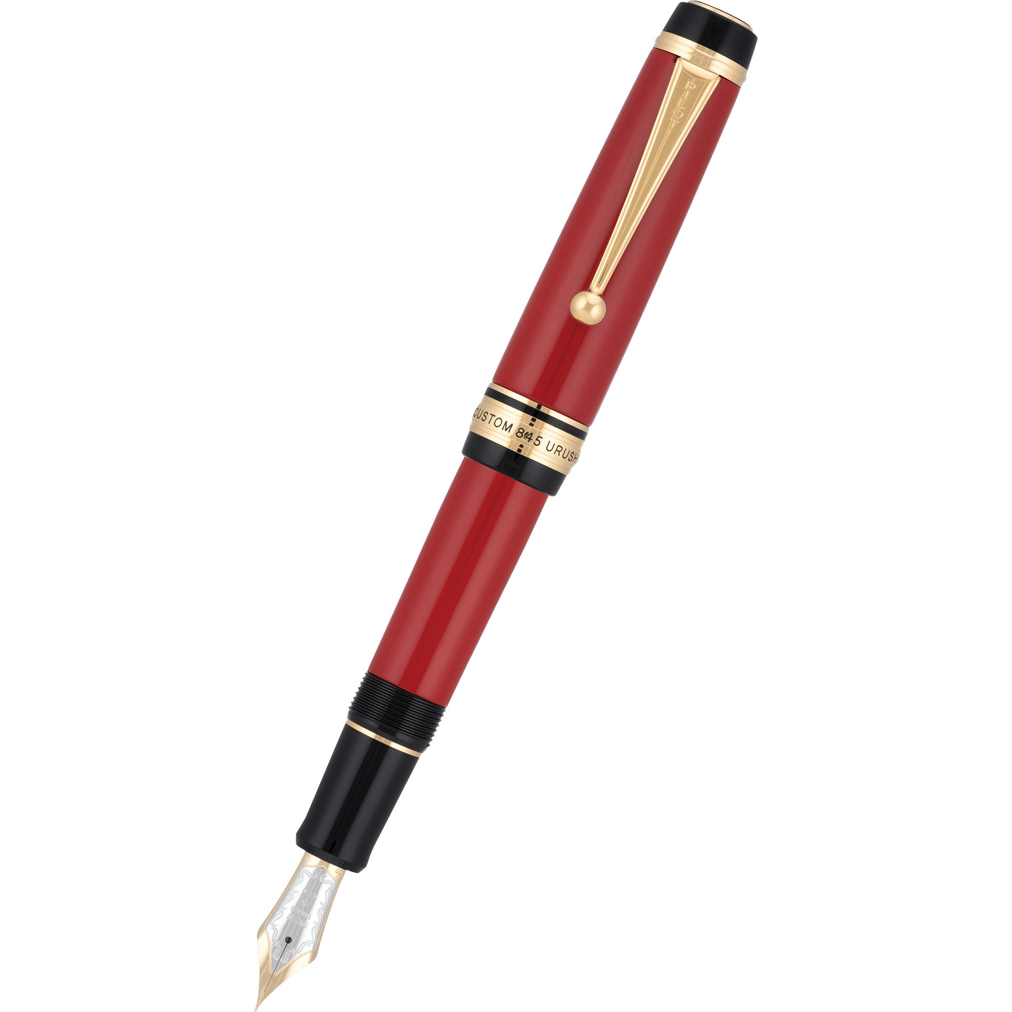 Pilot Custom Urushi 845 Fountain Pen - Vermillion - Pen Boutique Ltd