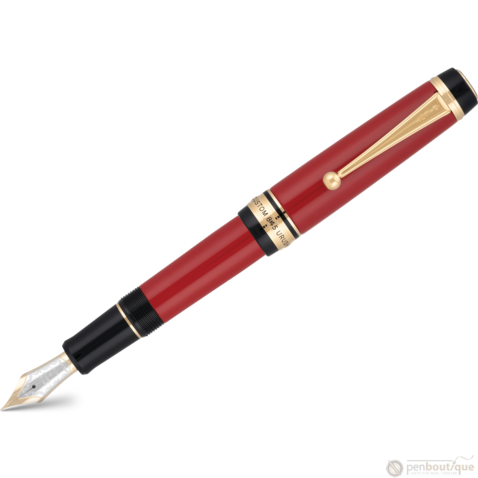 Pilot Custom Urushi 845 Fountain Pen - Vermillion - Pen Boutique Ltd